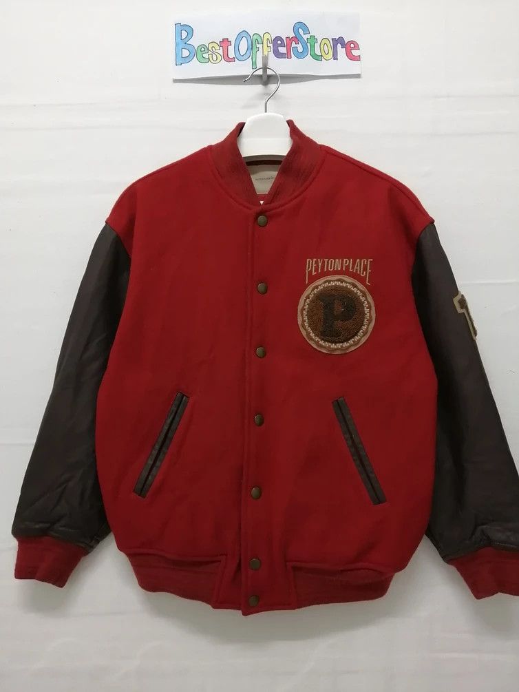 PPFM Vintage PEYTON PLACE Membership Players Varsity Jacket Size US M / EU 48-50 / 2 - 2 Thumbnail