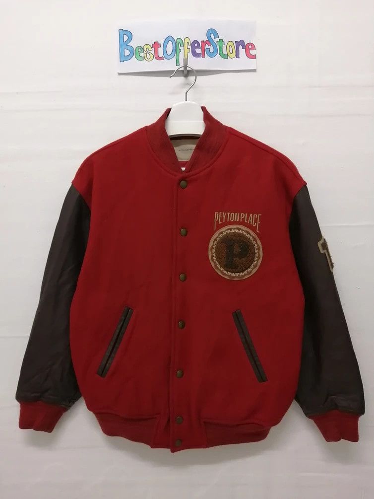 PPFM Vintage PEYTON PLACE Membership Players Varsity Jacket Size US M / EU 48-50 / 2 - 12 Thumbnail