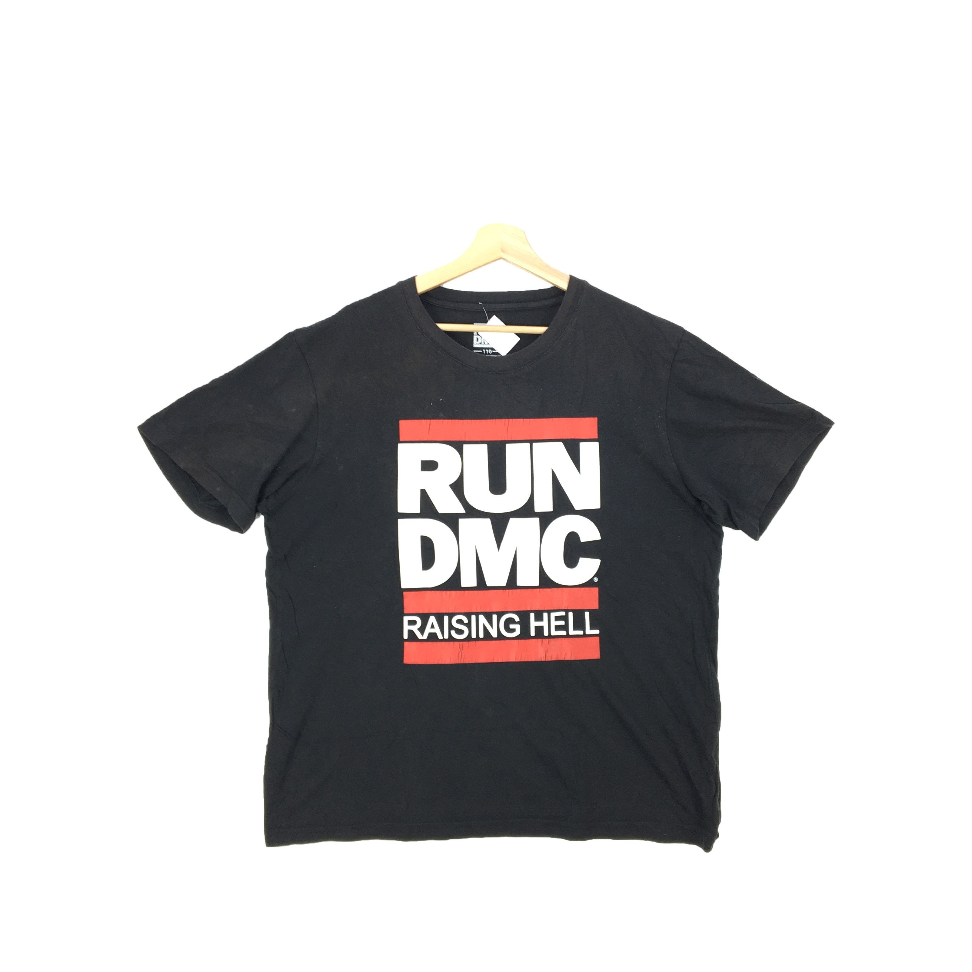 Band Tees Vintage Run DMC T Shirt Rapper Tees BS18687. Size US L / EU 52-54 / 3 - 1 Thumbnail