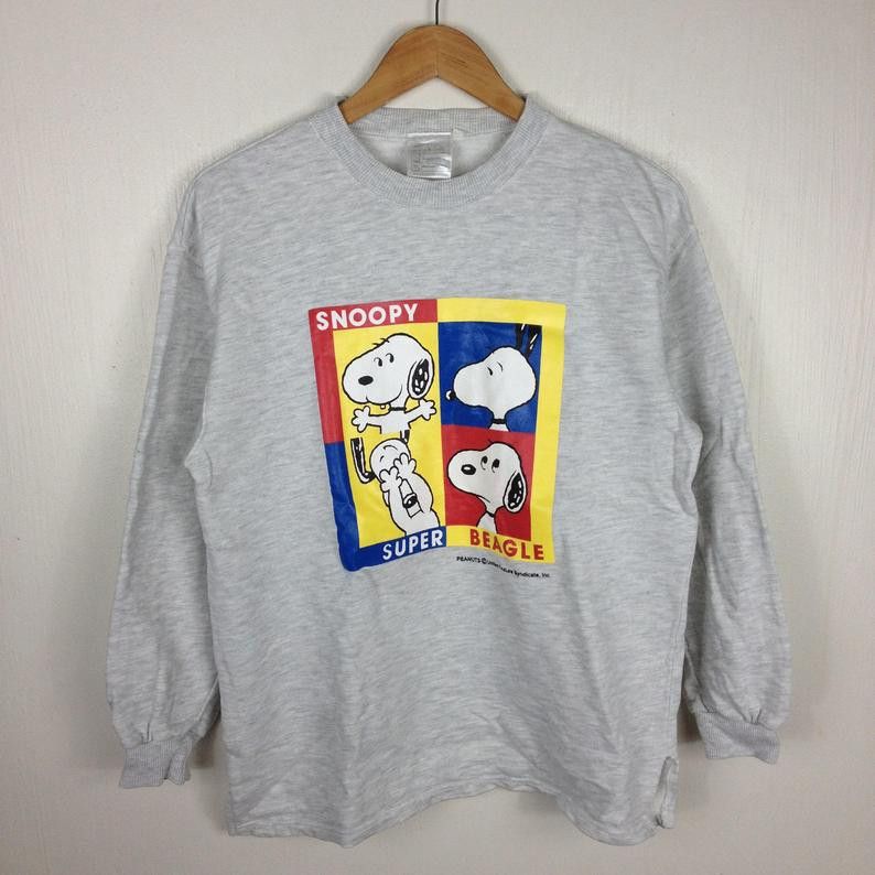Disney × Peanuts Vintage 90s SNOOPY SUPER BEAGLE Peanuts Schultz Size US M / EU 48-50 / 2 - 1 Thumbnail