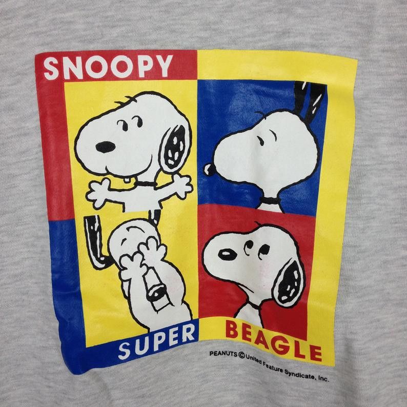 Disney × Peanuts Vintage 90s SNOOPY SUPER BEAGLE Peanuts Schultz Size US M / EU 48-50 / 2 - 2 Thumbnail