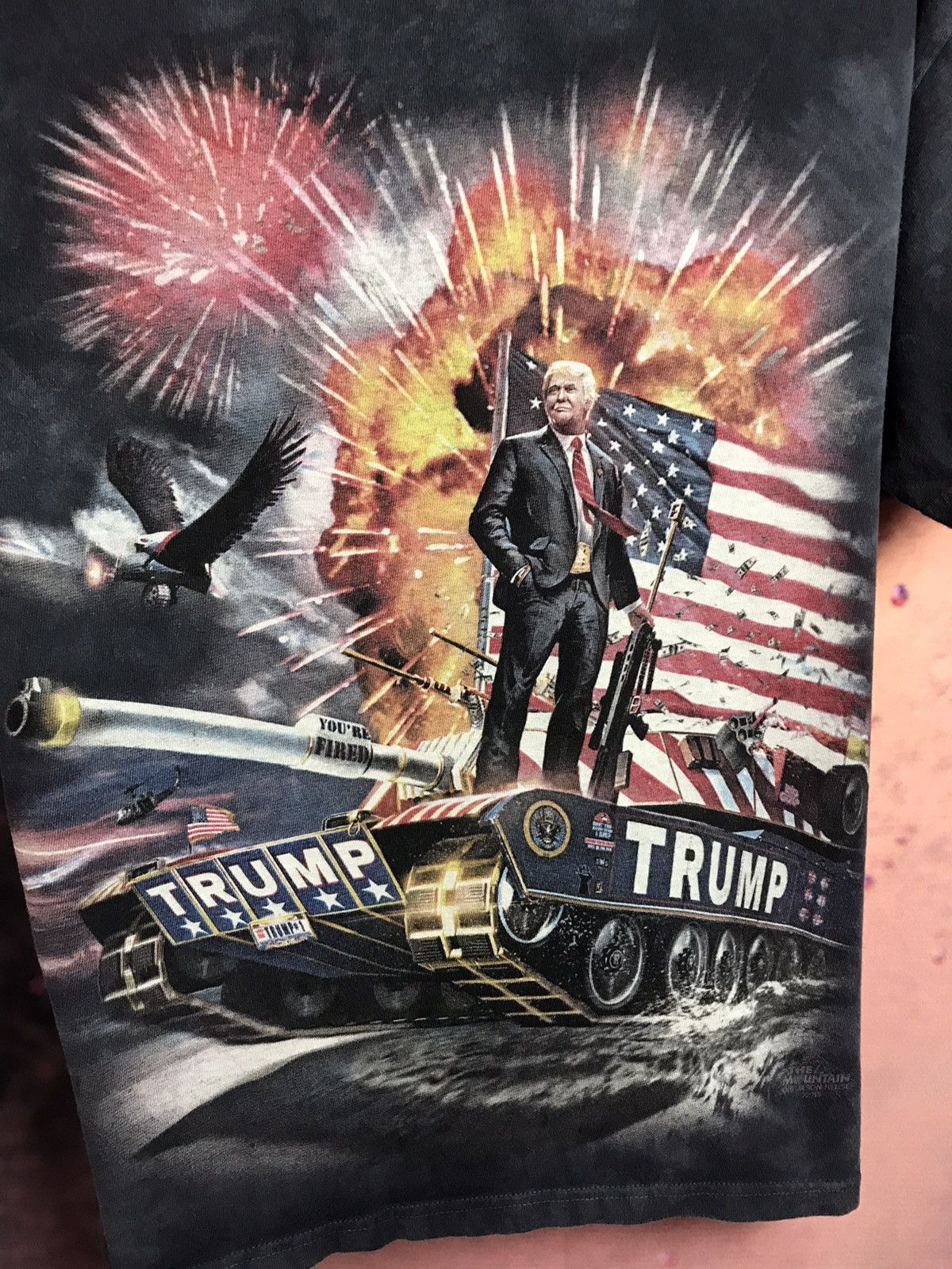 Vintage Vintage Donald Trump Humor streetwear tee Size US M / EU 48-50 / 2 - 3 Thumbnail