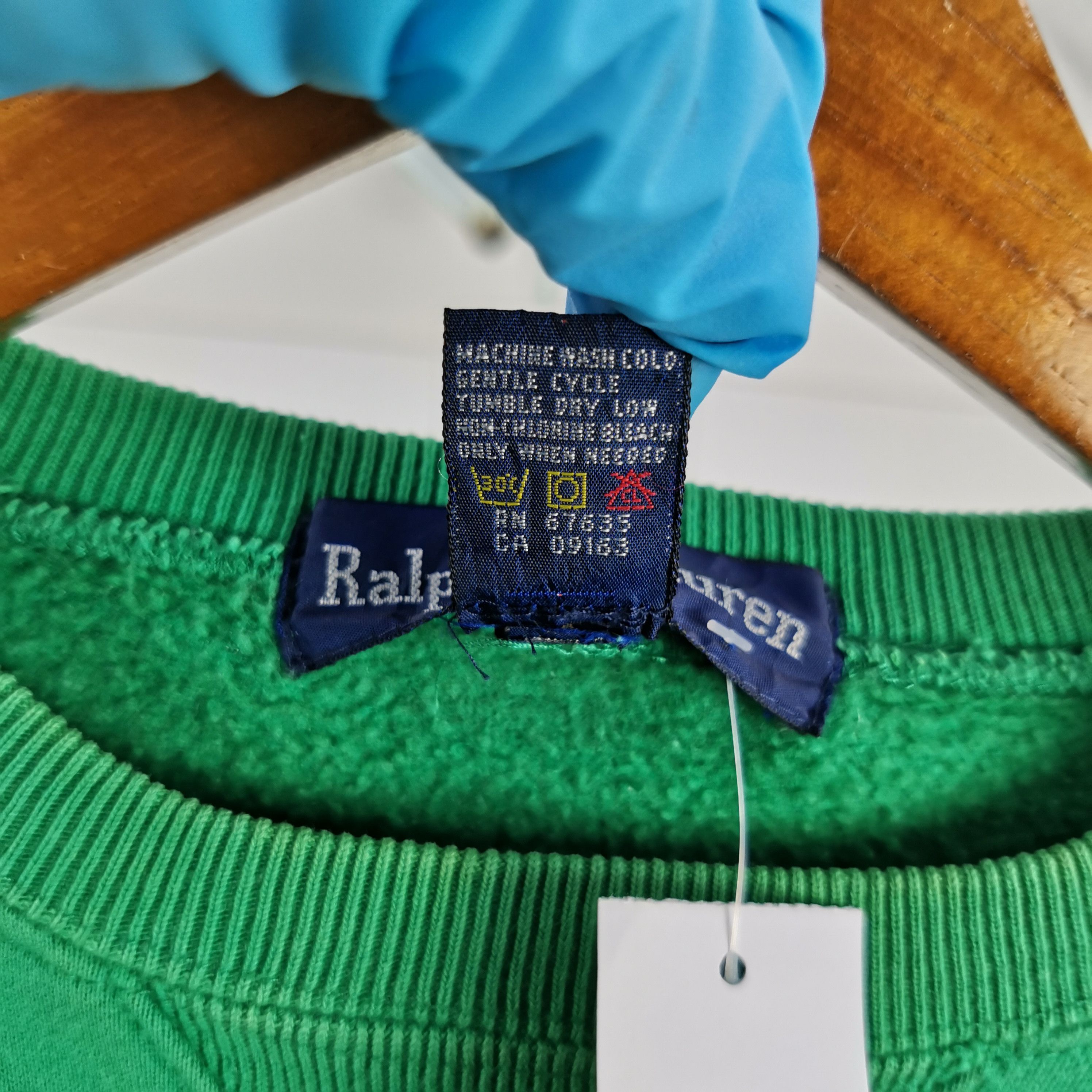 Polo Ralph Lauren × Ralph Lauren × Vintage Vintage 90s Polo Ralph Lauren Sweatshirt Sweater Jumper Size US L / EU 52-54 / 3 - 6 Thumbnail