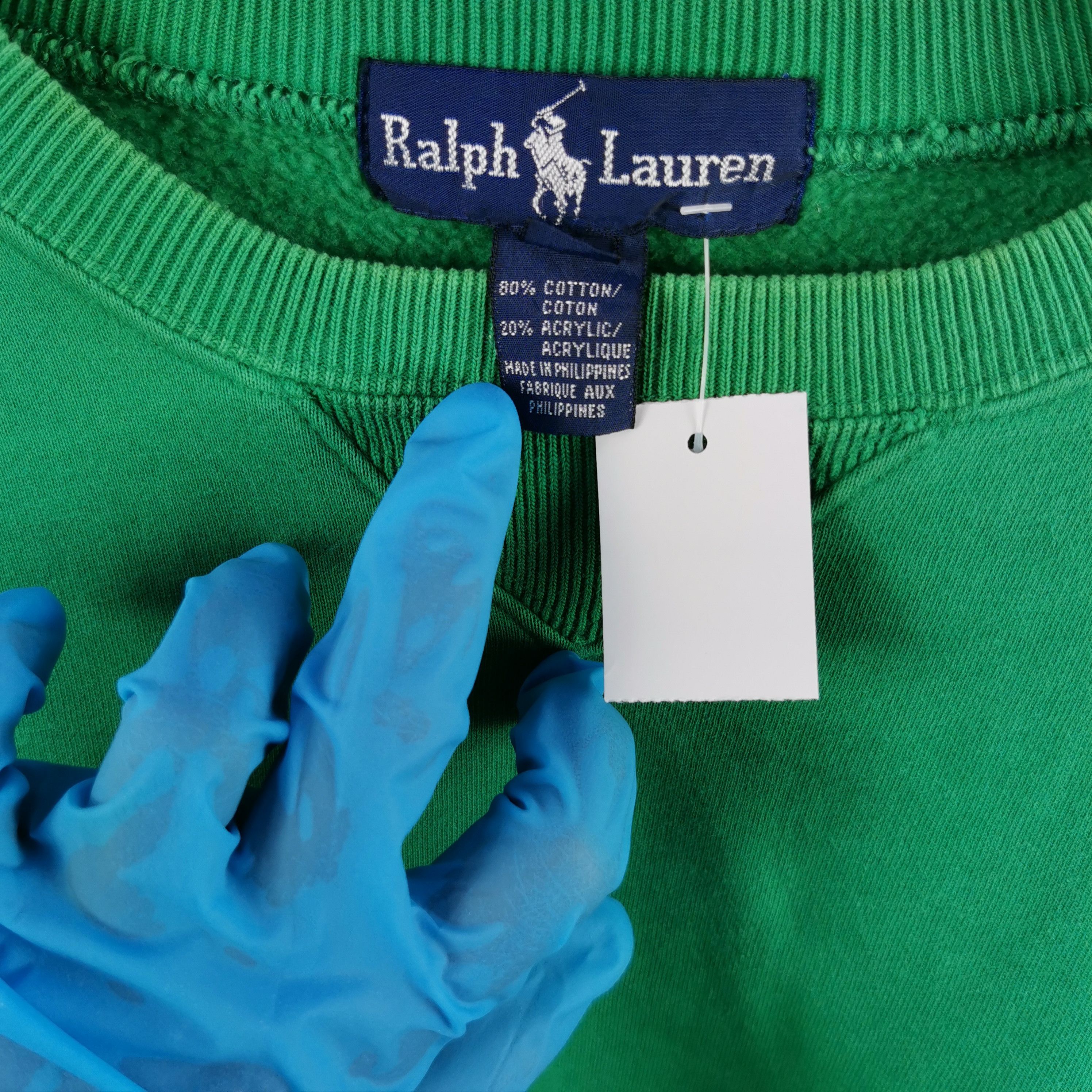 Polo Ralph Lauren × Ralph Lauren × Vintage Vintage 90s Polo Ralph Lauren Sweatshirt Sweater Jumper Size US L / EU 52-54 / 3 - 5 Thumbnail