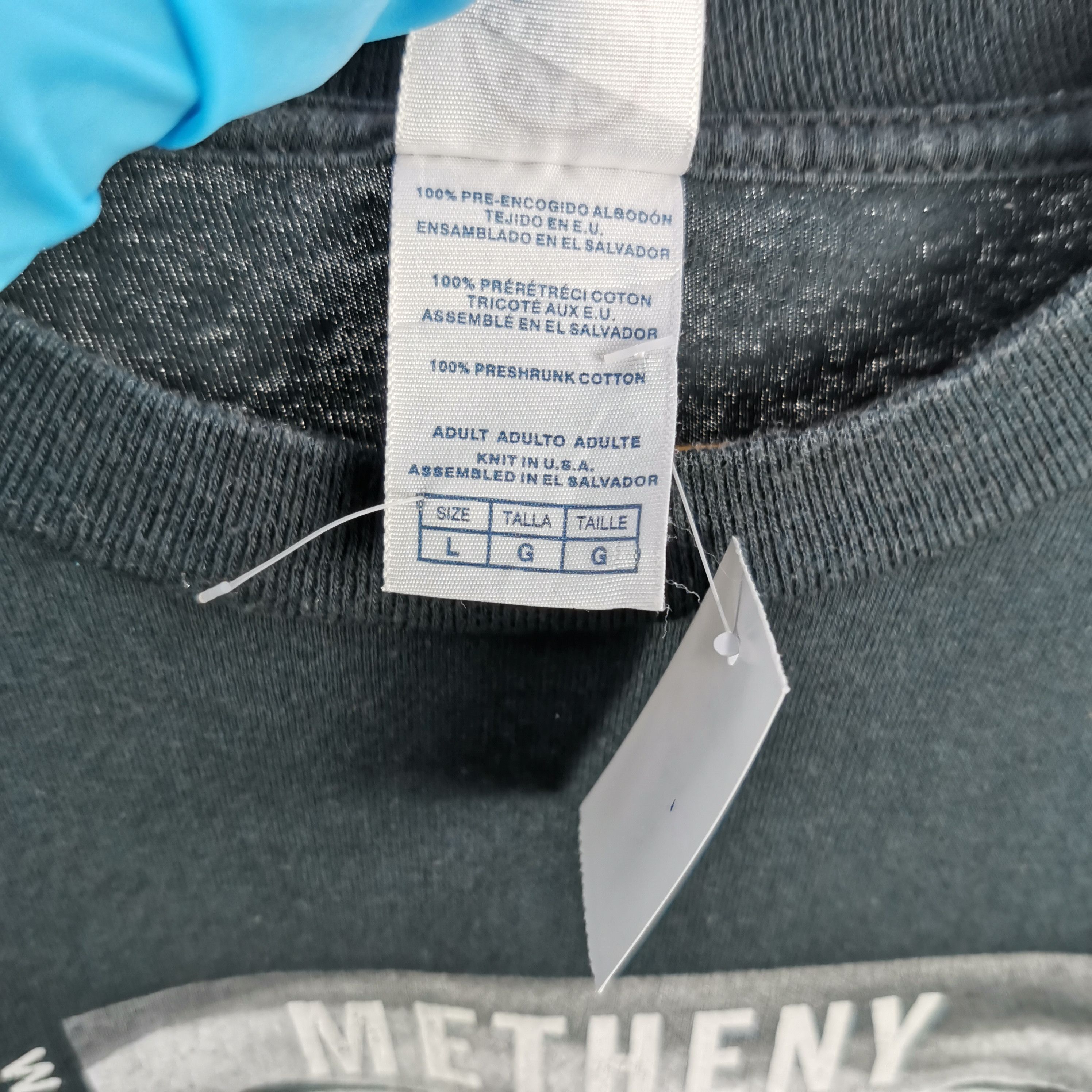 Band Tees Vintage 90s Pat Metheny T Shirt Jazz Band Tour Tees Size US M / EU 48-50 / 2 - 7 Thumbnail