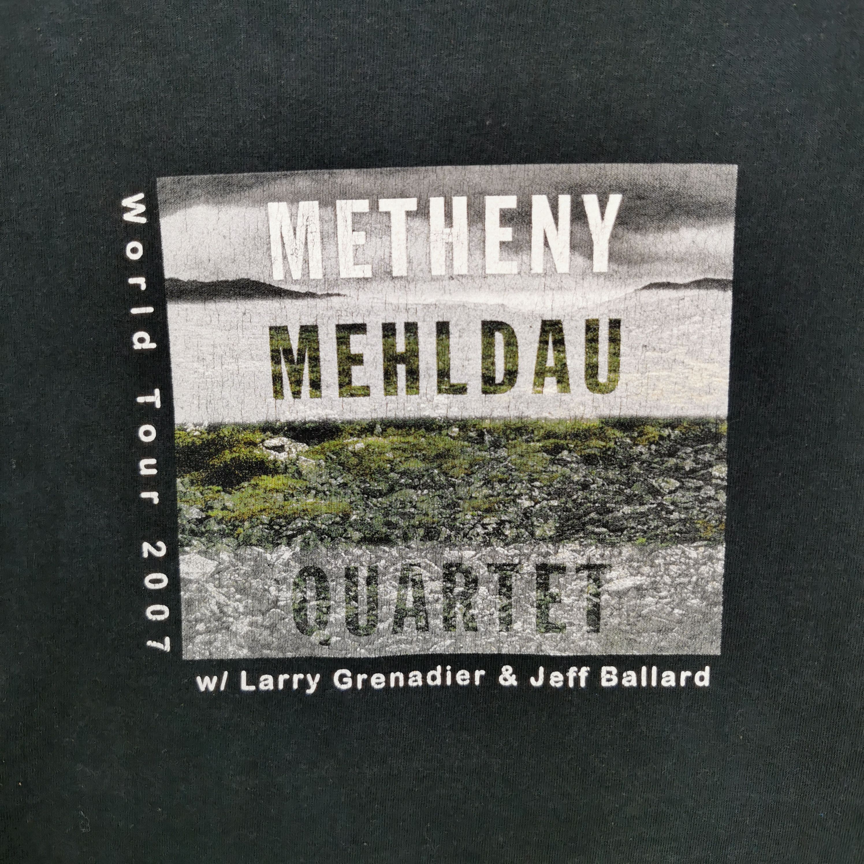 Band Tees Vintage 90s Pat Metheny T Shirt Jazz Band Tour Tees Size US M / EU 48-50 / 2 - 4 Thumbnail