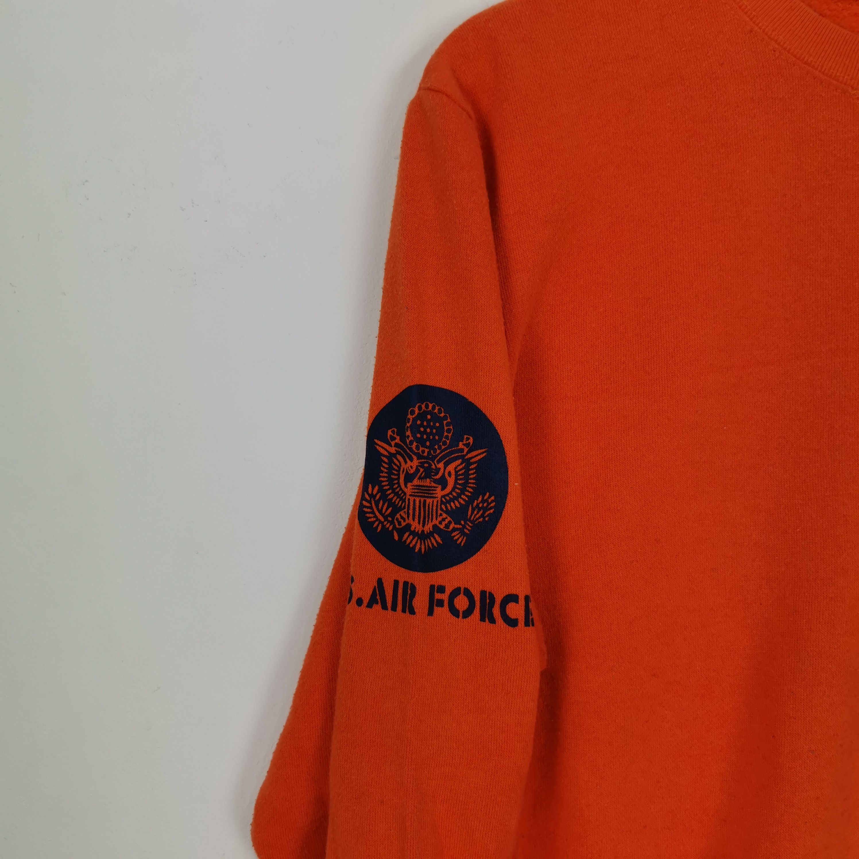 Japanese Brand × Vintage US Army Force Sweatshirt Sweater Japanese Ted Company Size US L / EU 52-54 / 3 - 5 Thumbnail