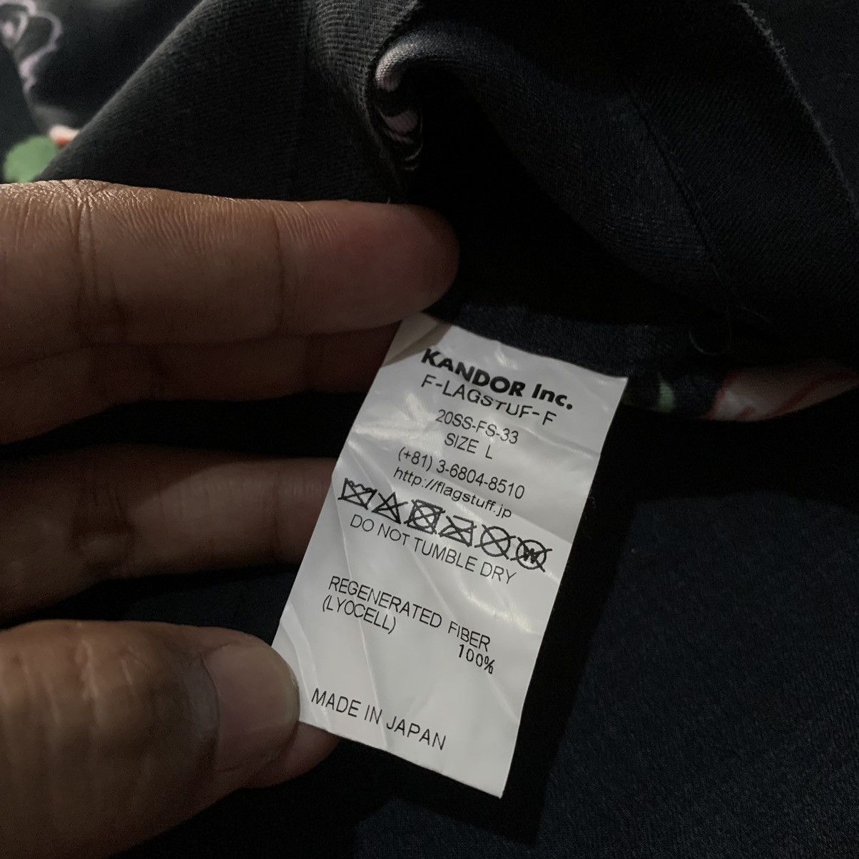 Flagstuff × Japanese Brand × Yohji Yamamoto 🔥Flagstuff like yohji yamamoto design Shirt Size US XL / EU 56 / 4 - 5 Thumbnail
