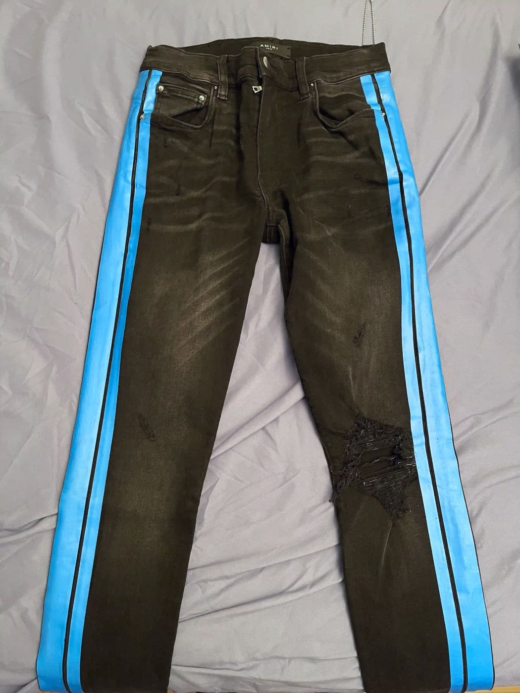 愛用 18SS AMIRI トラックジーンズ W31 Jean Track パンツ - www ...
