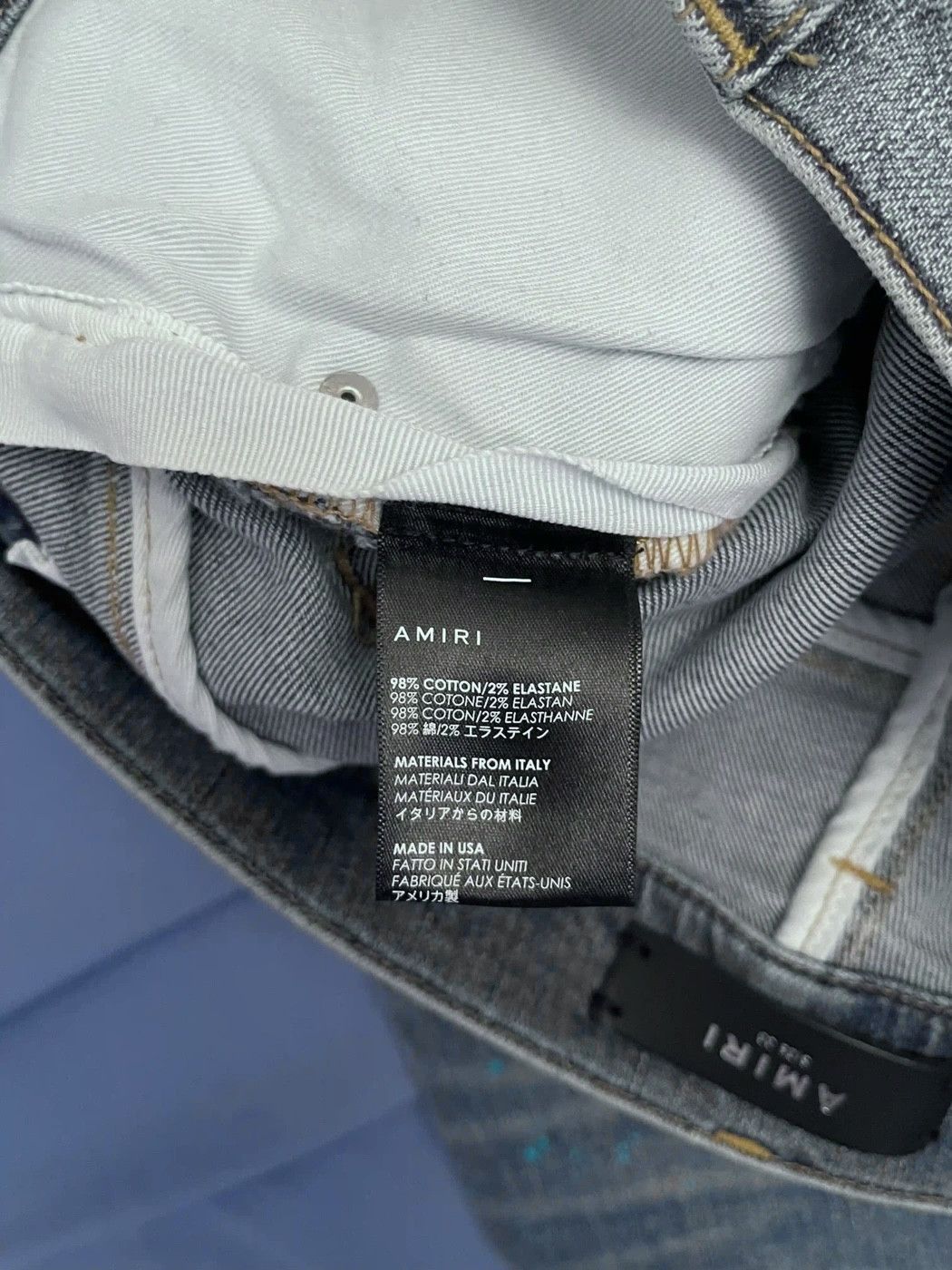 Amiri Amiri jeans Size US 33 - 6 Thumbnail