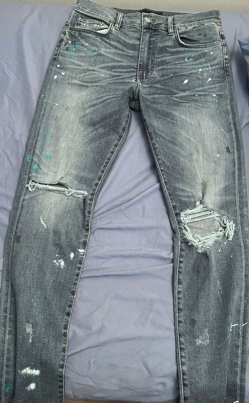 Image of Amiri Jeans in Indigo, Men's (Size 33)