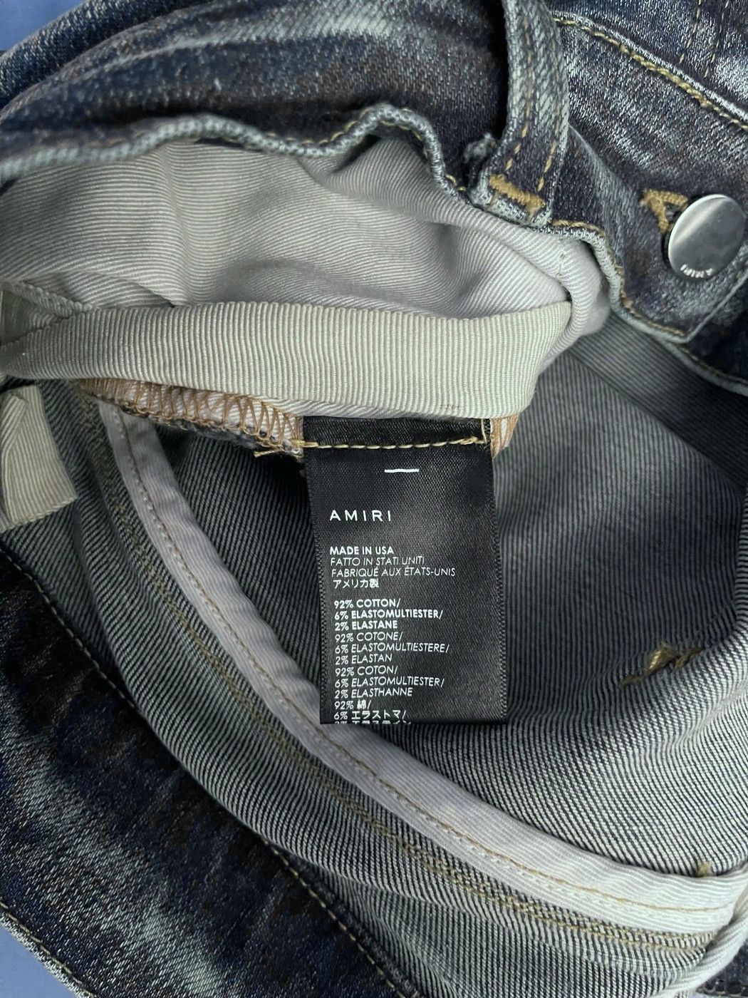 Amiri Amiri shotgun jeans Size US 33 - 7 Thumbnail