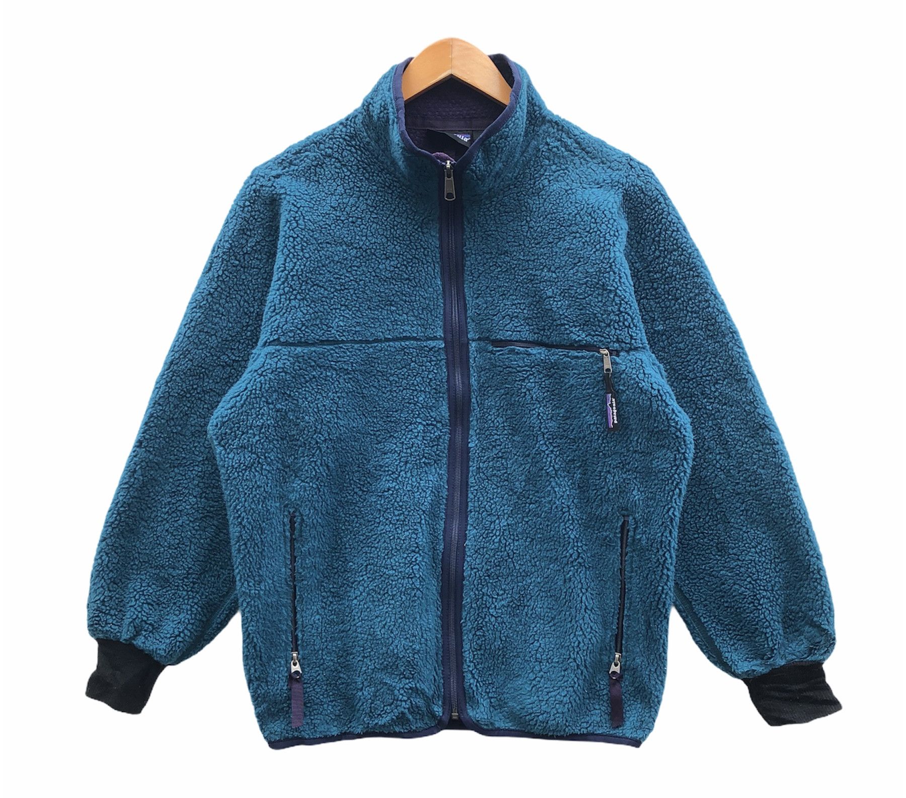 Patagonia RARE🔥VINTAGE PATAGONIA MADE IN USA SHERPA FLEECE JACKET Size US M / EU 48-50 / 2 - 1 Thumbnail