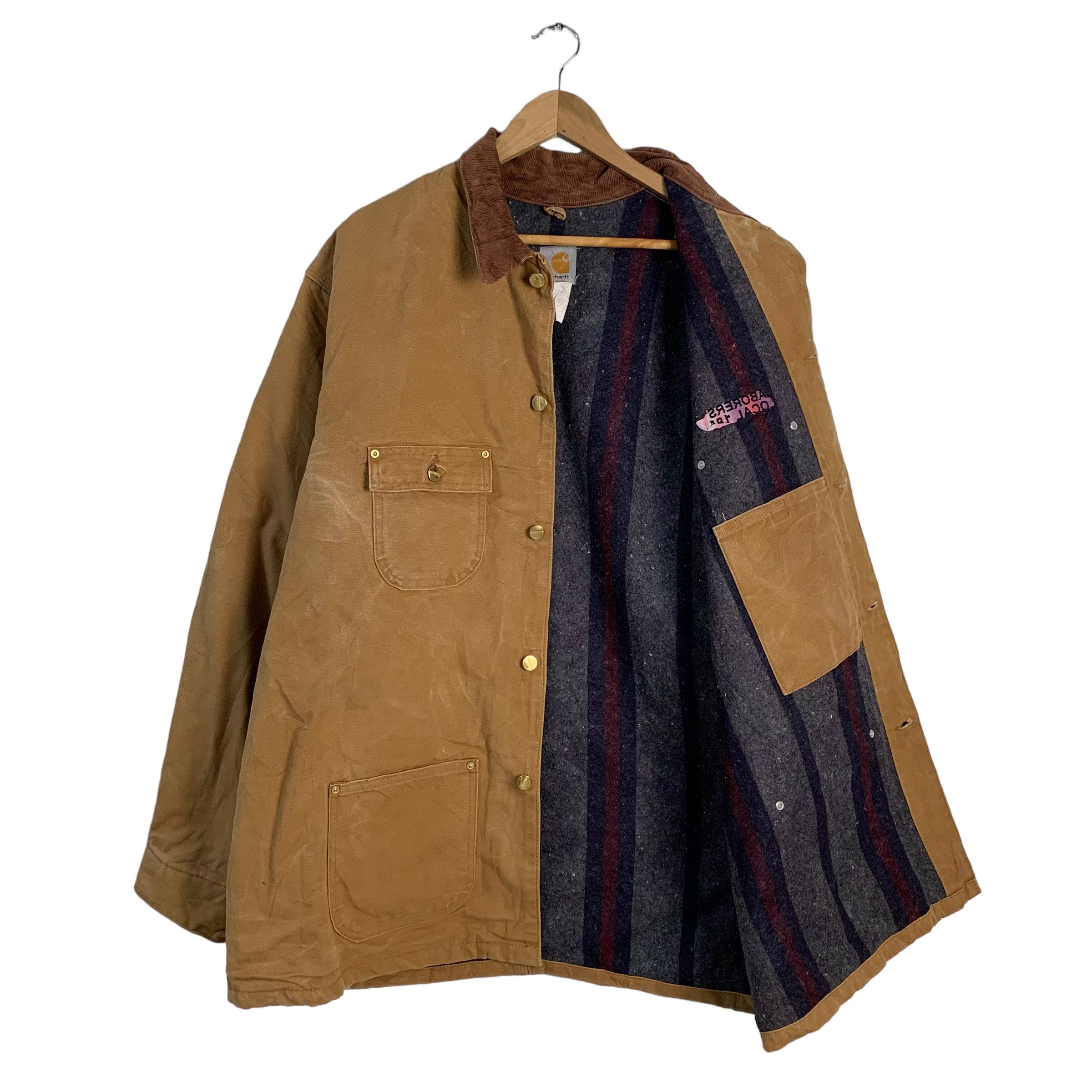 Carhartt Carhatt Laborers Local 185 Workwear Jacket Size US XL / EU 56 / 4 - 6 Thumbnail