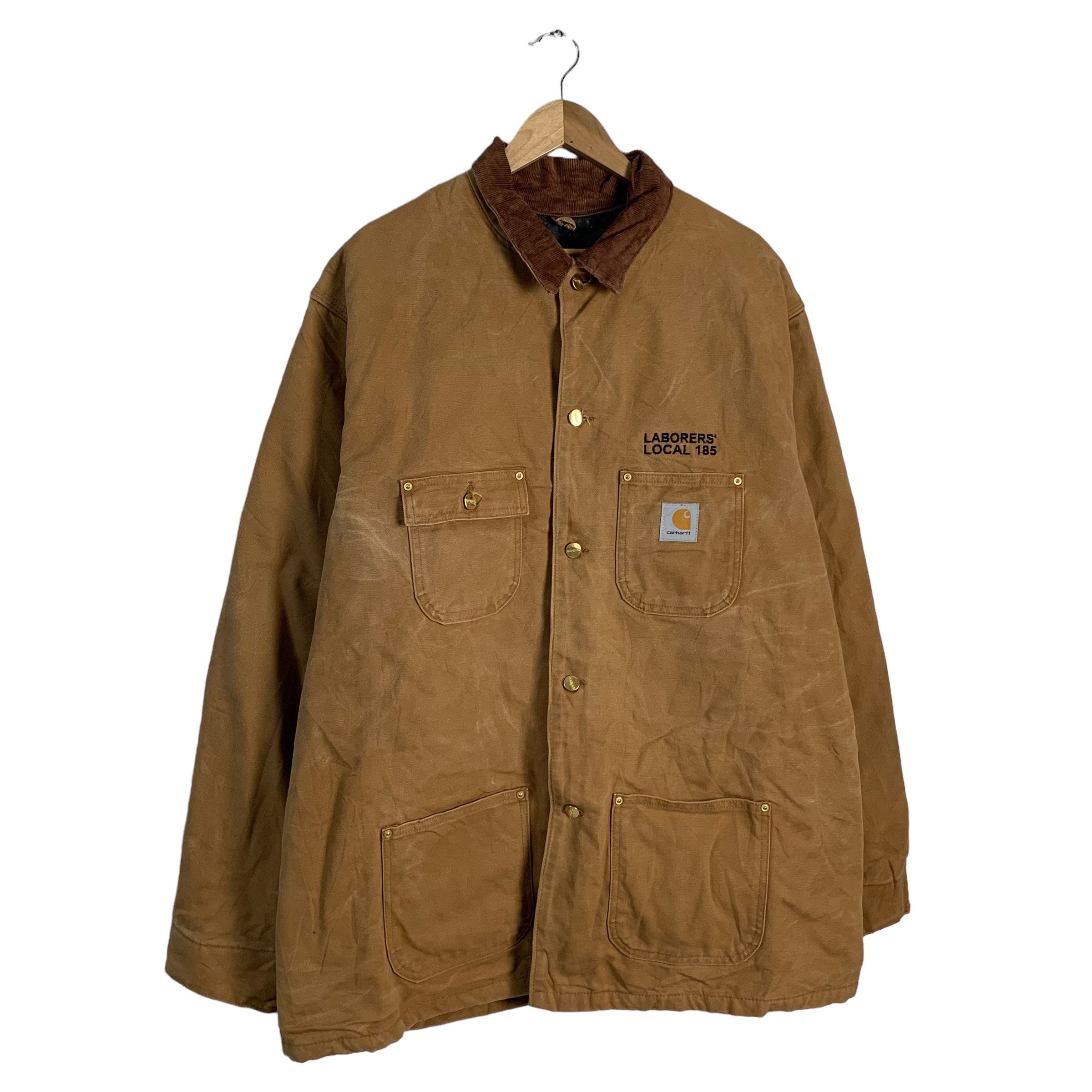 Carhartt Carhatt Laborers Local 185 Workwear Jacket Size US XL / EU 56 / 4 - 2 Thumbnail