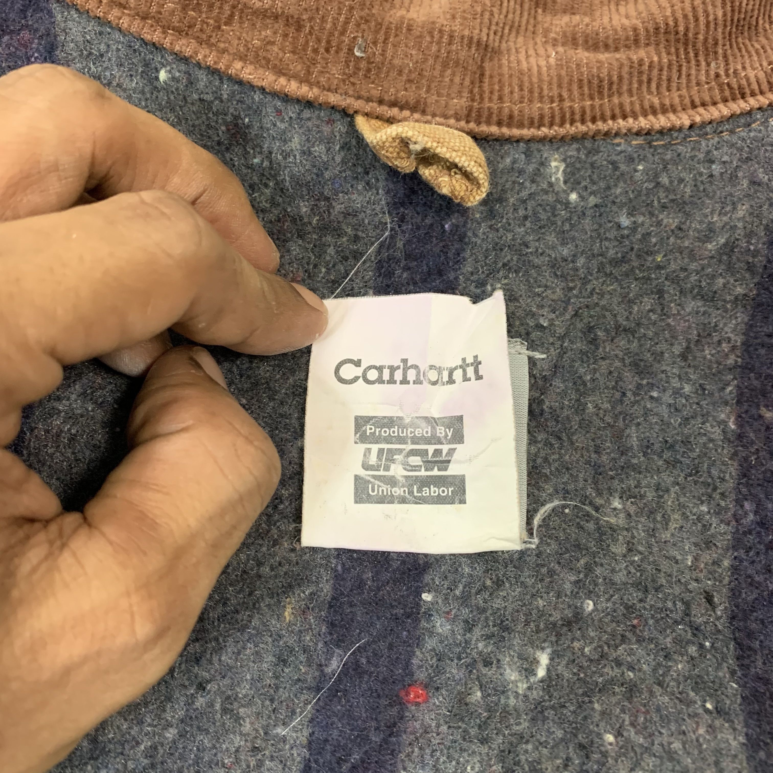 Carhartt Carhatt Laborers Local 185 Workwear Jacket Size US XL / EU 56 / 4 - 8 Thumbnail