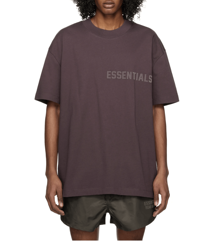 Fear of God 🔥 Fear of God Essentials T-shirt Color Plum Sz (XS) Size US XS / EU 42 / 0 - 1 Thumbnail