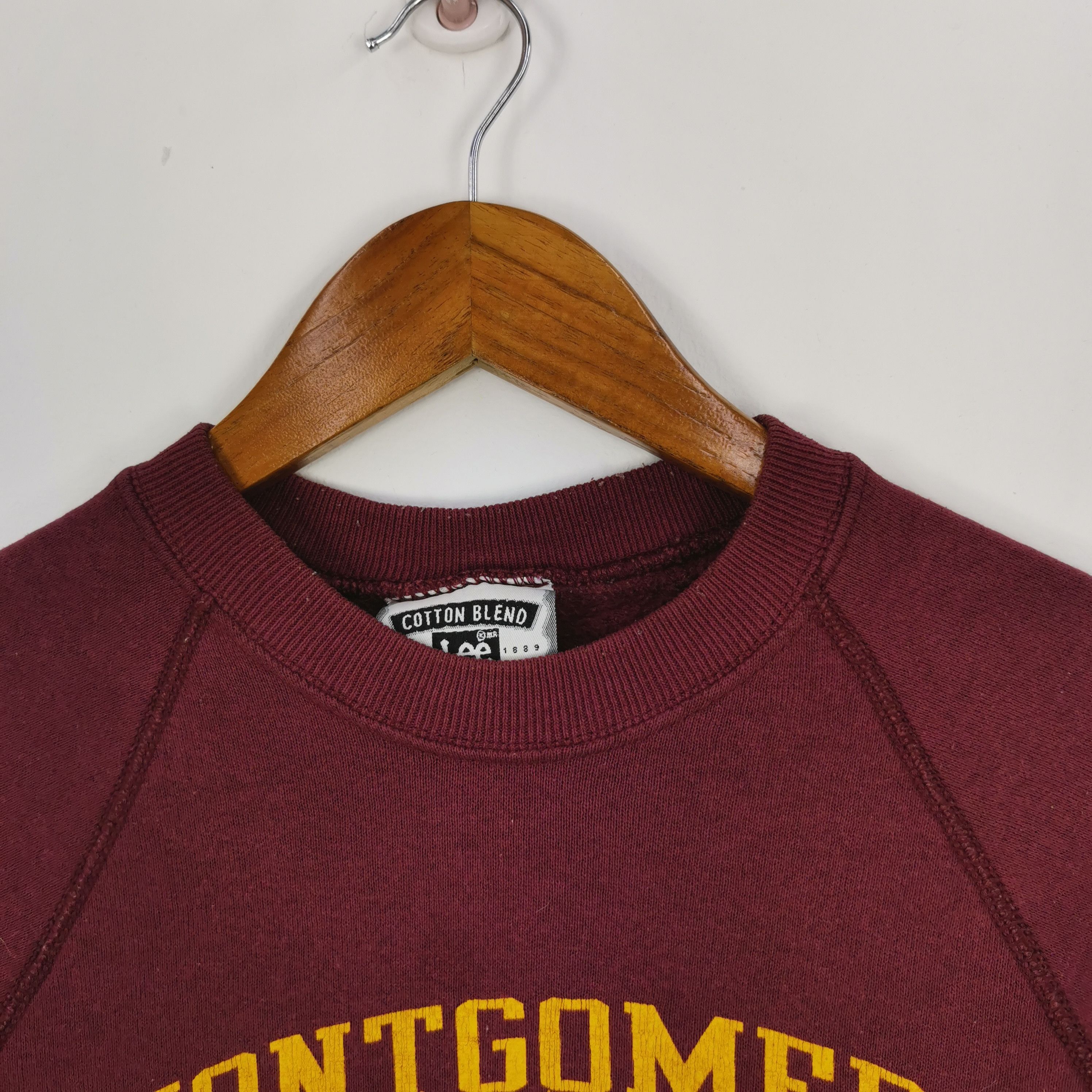 Lee × Vintage Vintage Lee Sweatshirt Montgomery Horse Crewneck Sweater Size US S / EU 44-46 / 1 - 4 Thumbnail