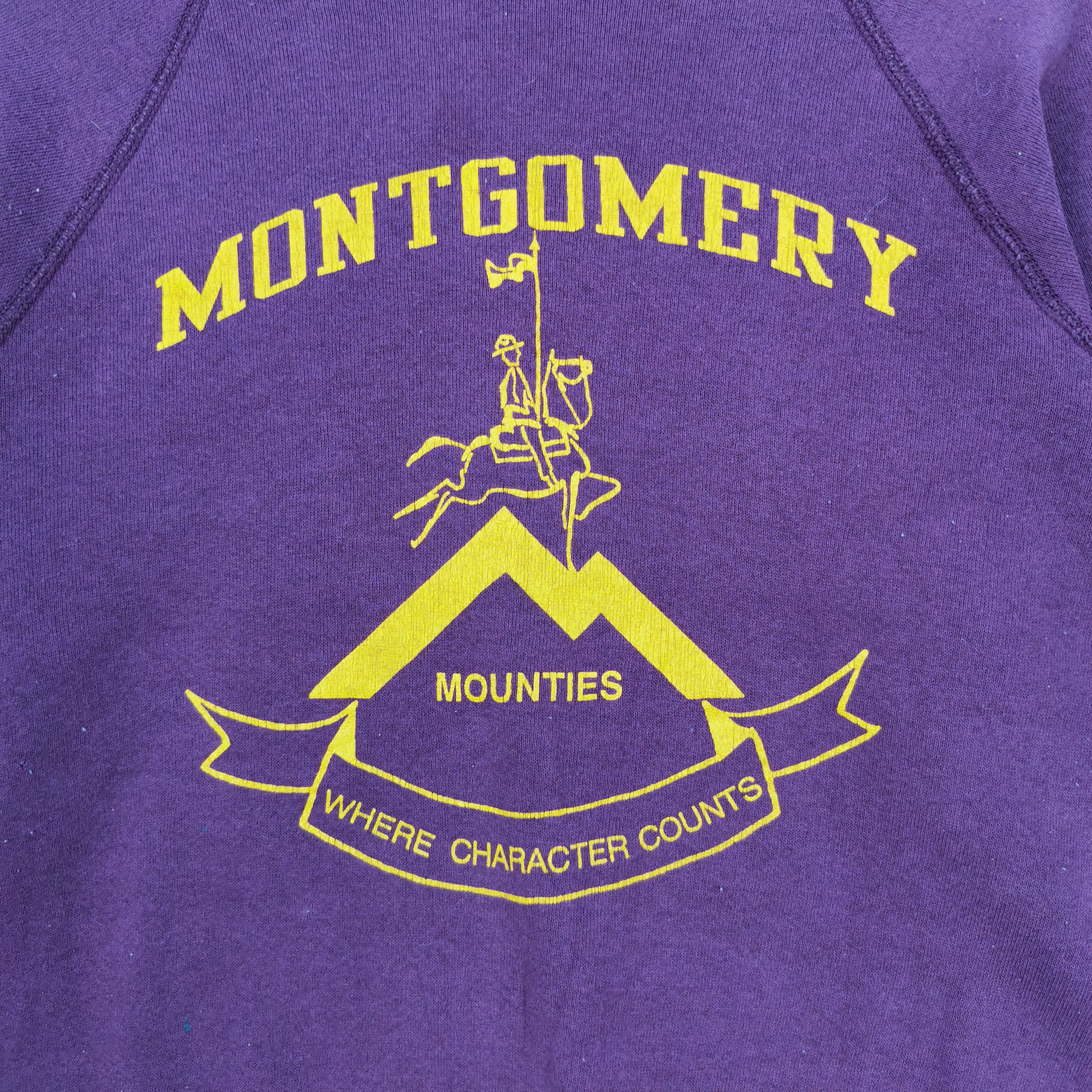 Lee × Vintage Vintage Lee Sweatshirt Montgomery Horse Crewneck Sweater Size US S / EU 44-46 / 1 - 3 Thumbnail