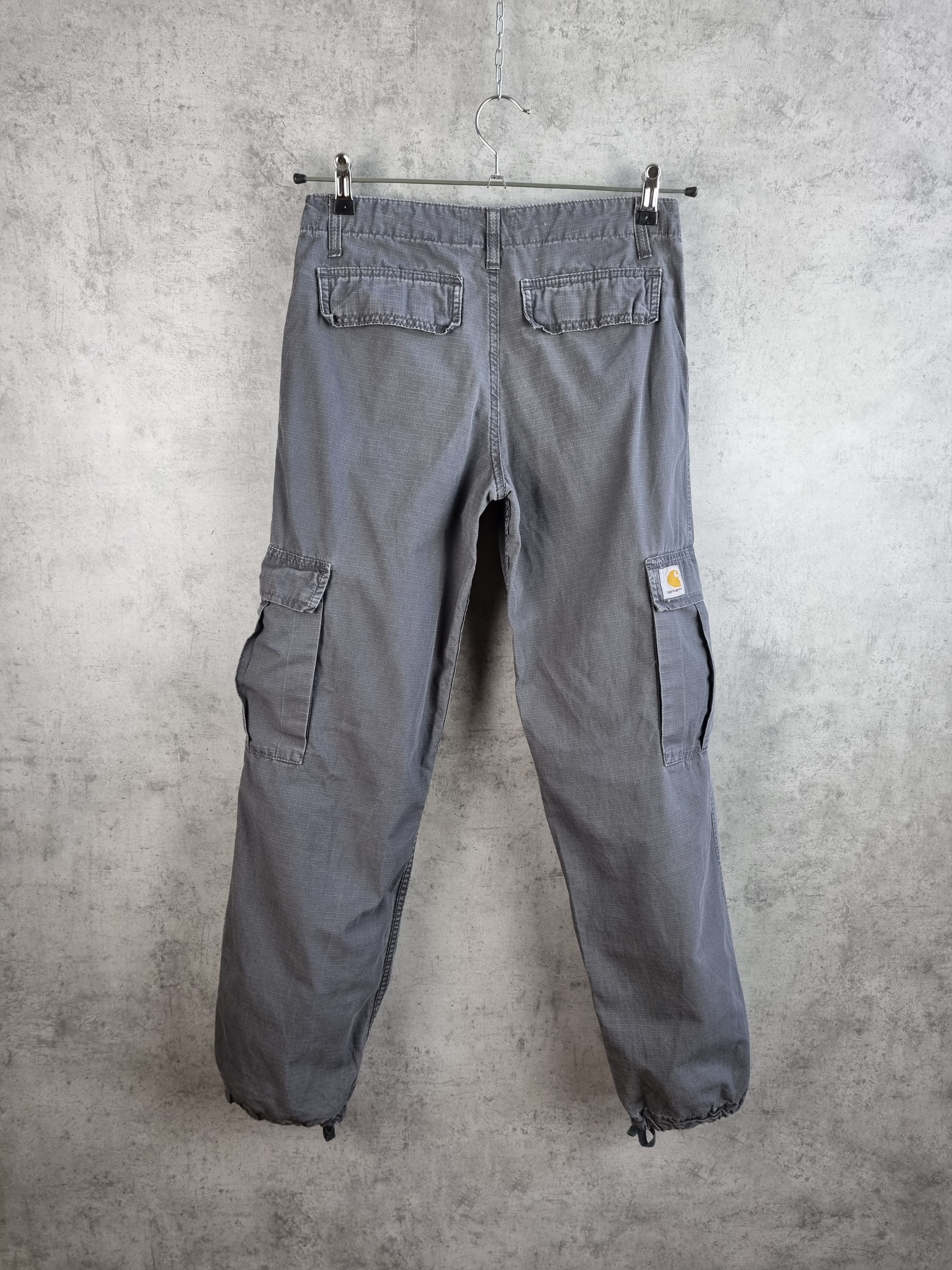 Carhartt × Vintage Carhartt Cargo Rare Size Gray Vintage Cargo Pants Size US 27 - 3 Thumbnail