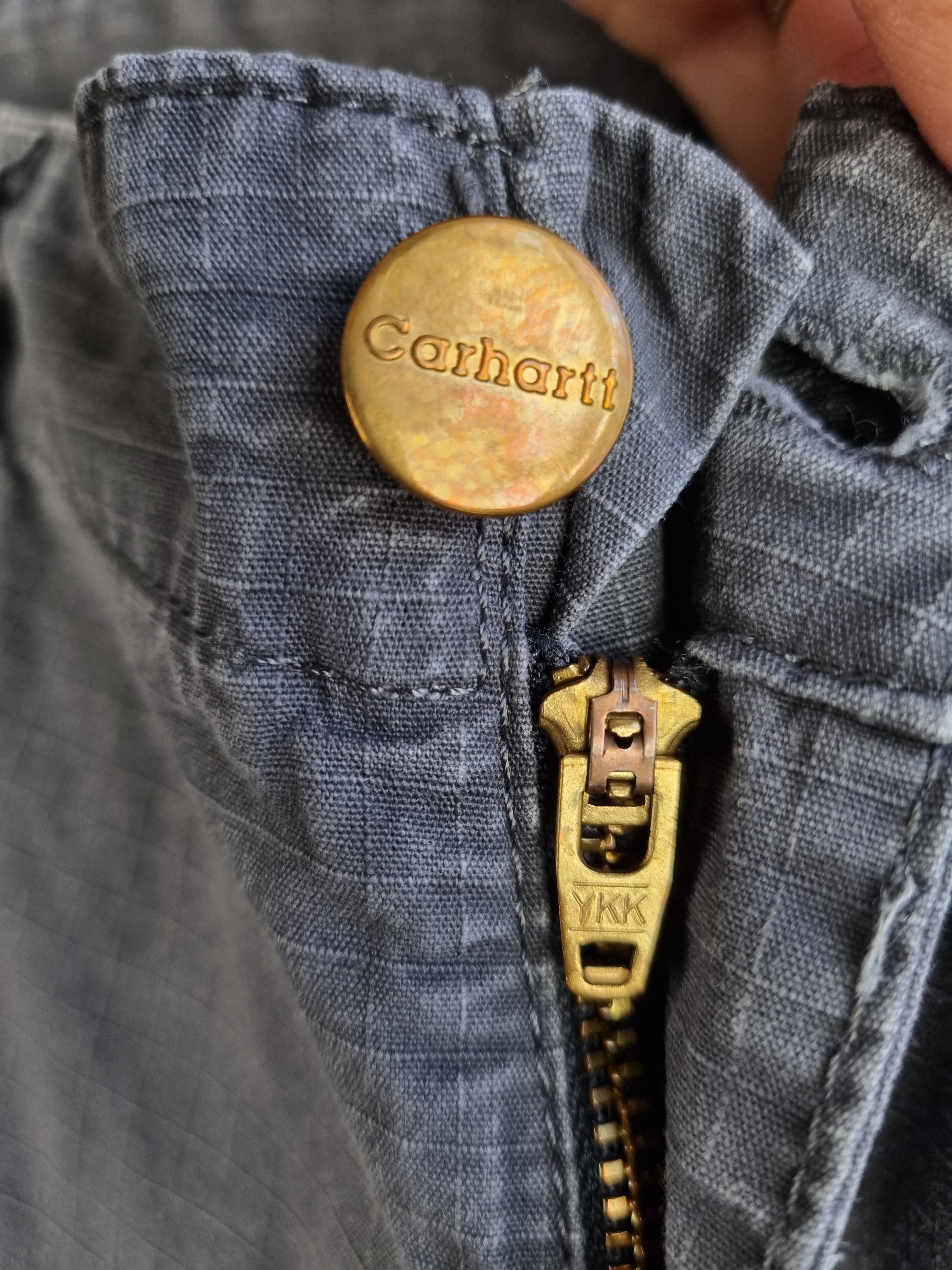 Carhartt × Vintage Carhartt Cargo Rare Size Gray Vintage Cargo Pants Size US 27 - 7 Thumbnail