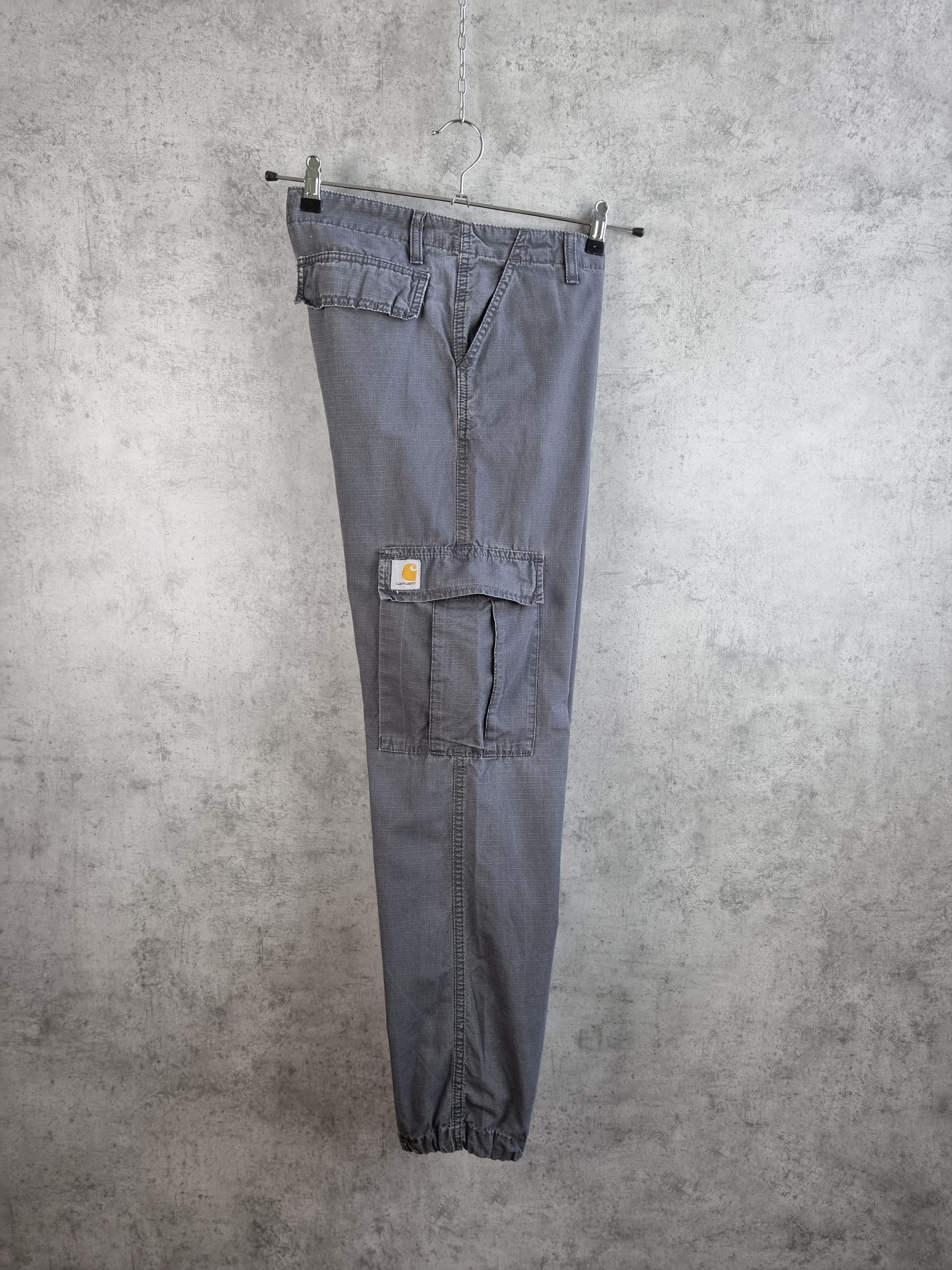 Carhartt × Vintage Carhartt Cargo Rare Size Gray Vintage Cargo Pants Size US 27 - 5 Thumbnail