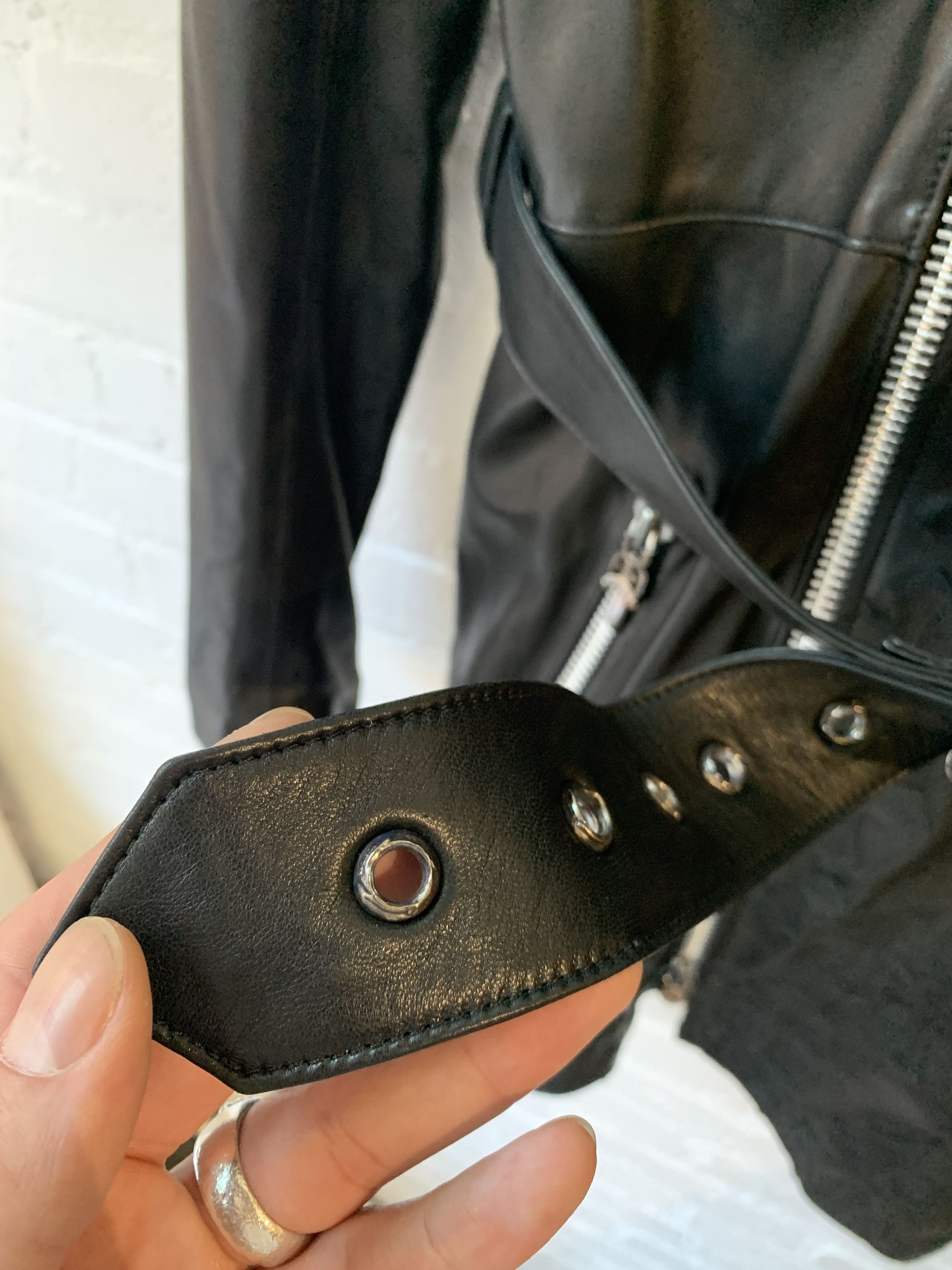 Chrome Hearts CHROME HEARTS 1/1 80 CROSS LEATHER GRIM REAPER JACKET Size US S / EU 44-46 / 1 - 8 Thumbnail