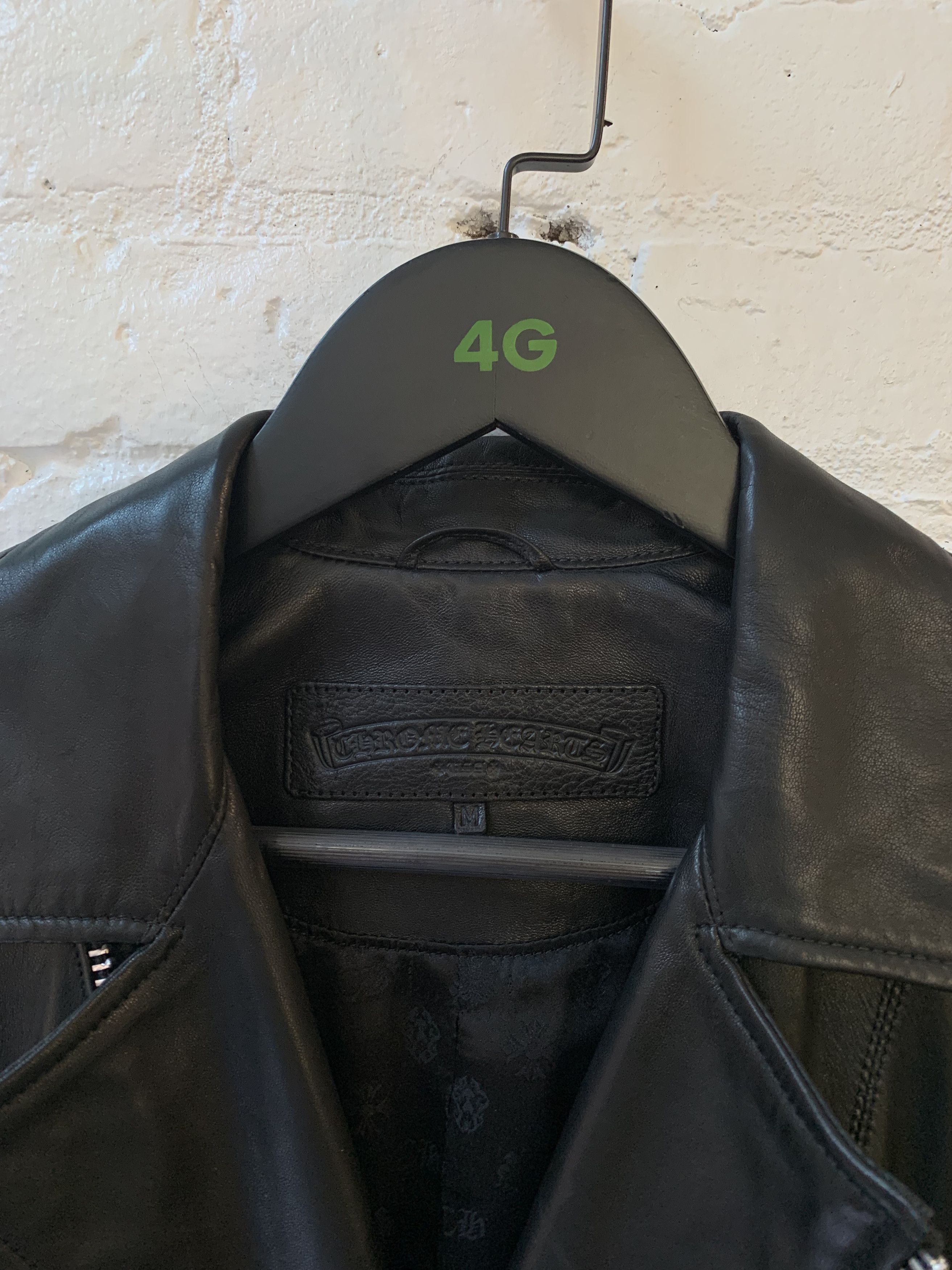 Chrome Hearts CHROME HEARTS 1/1 80 CROSS LEATHER GRIM REAPER JACKET Size US S / EU 44-46 / 1 - 4 Thumbnail