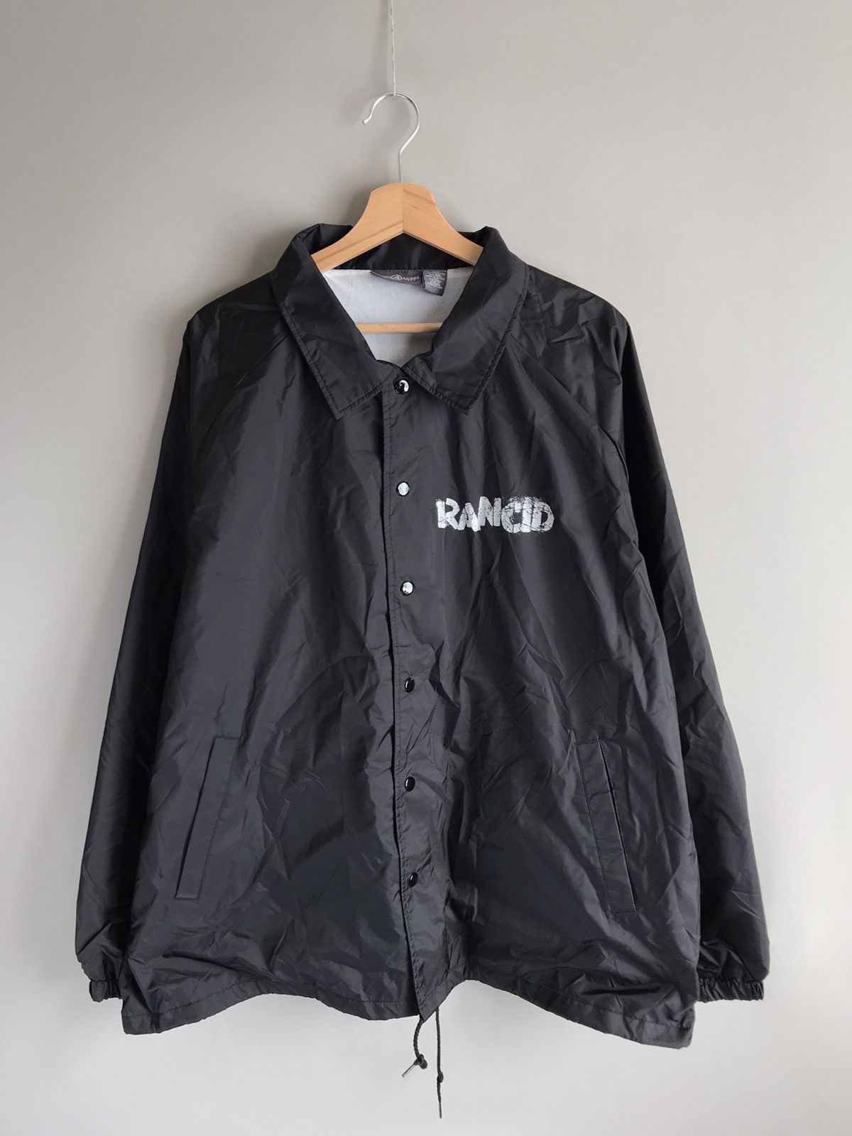 Band Tees × Vintage RANCID 2005 Salvation Vintage Coach Jacket Size US XL / EU 56 / 4 - 2 Thumbnail