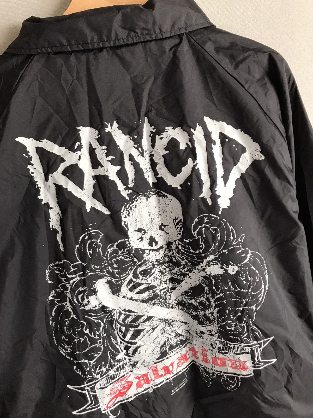 Band Tees × Vintage RANCID 2005 Salvation Vintage Coach Jacket Size US XL / EU 56 / 4 - 10 Thumbnail