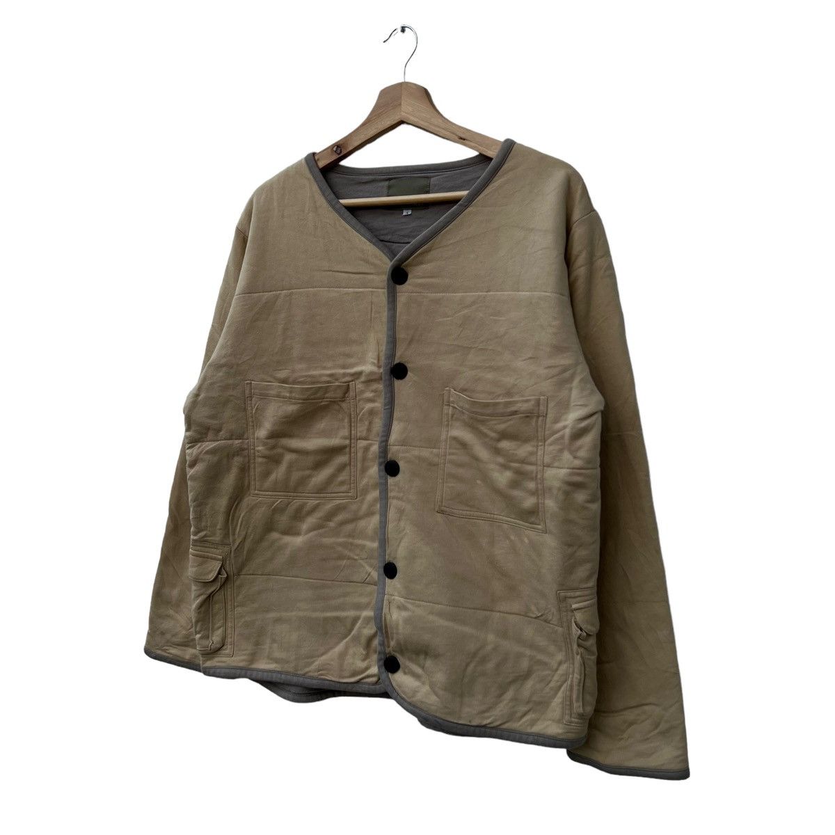 Japanese Brand VINTAGE CARDIGAN RARE COLOUR SOUTH SHIP PLACE JAPAN Size US M / EU 48-50 / 2 - 2 Thumbnail