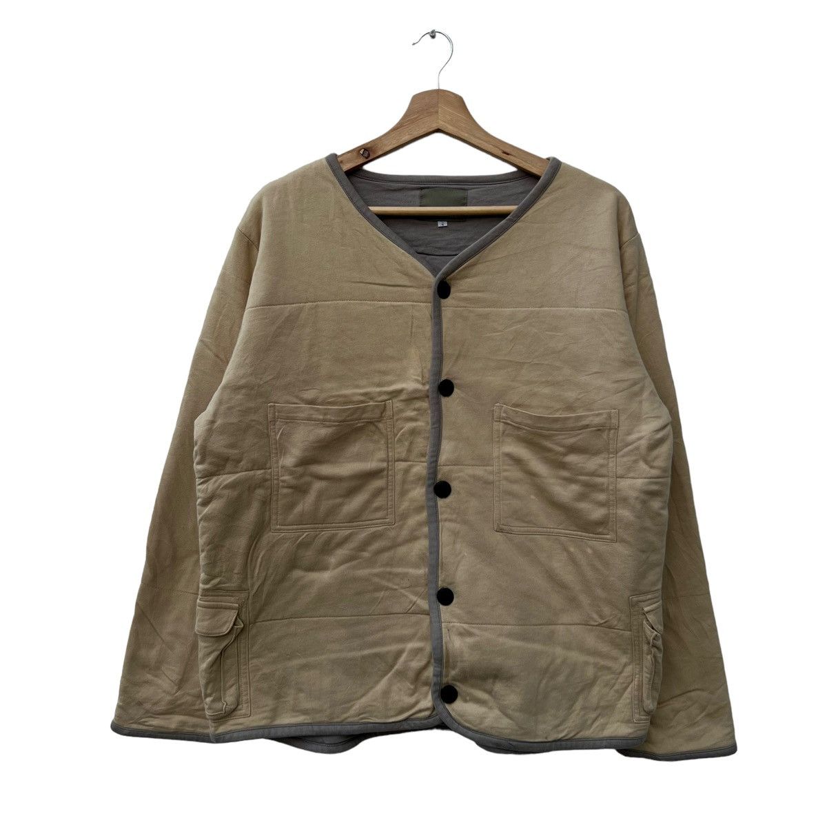 Japanese Brand VINTAGE CARDIGAN RARE COLOUR SOUTH SHIP PLACE JAPAN Size US M / EU 48-50 / 2 - 1 Thumbnail