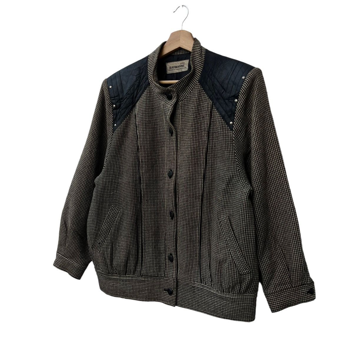 VINTAGE BARMARNE HERRINGBONE INSPIRED BY ISSEY MIYAKE JAPAN