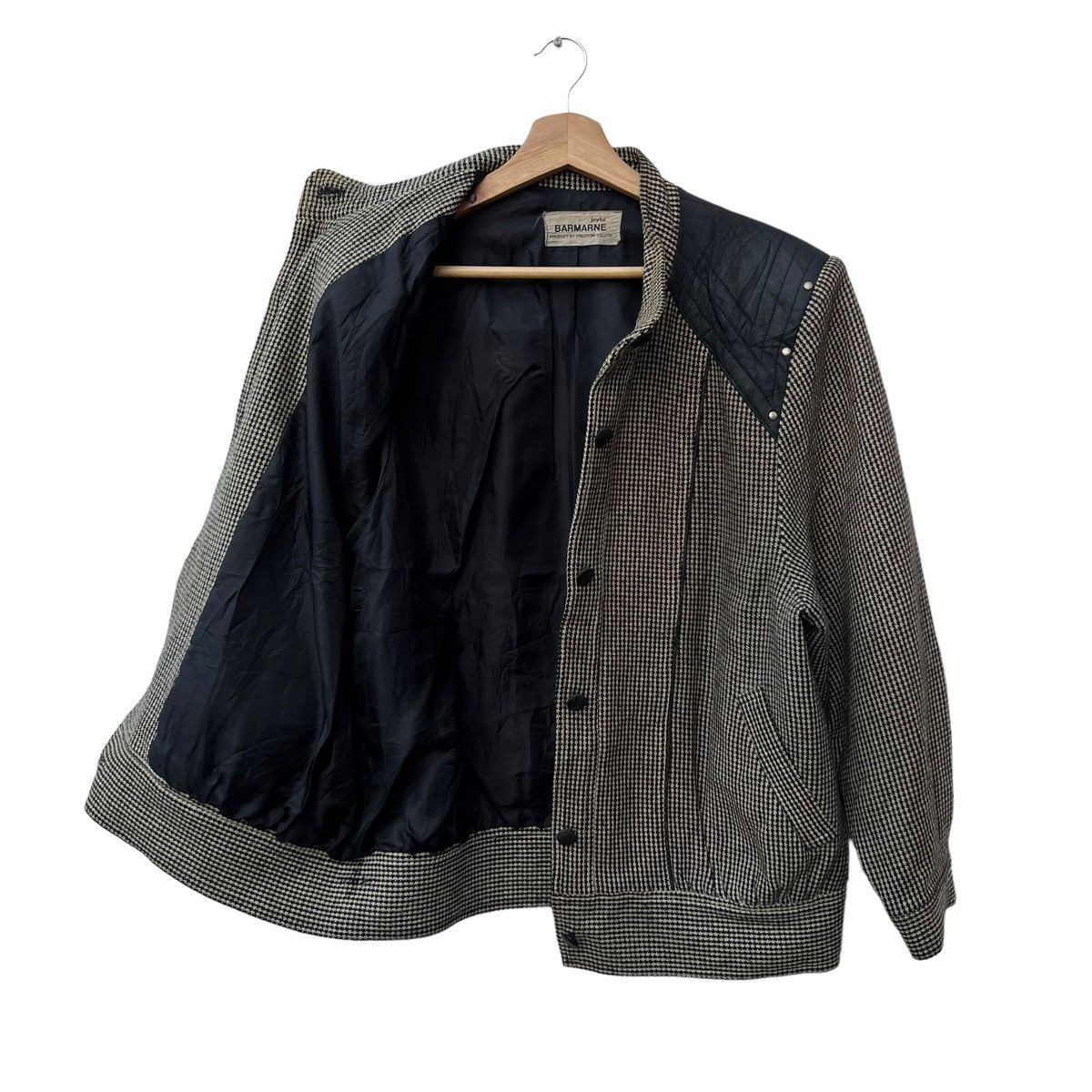 VINTAGE BARMARNE HERRINGBONE INSPIRED BY ISSEY MIYAKE JAPAN