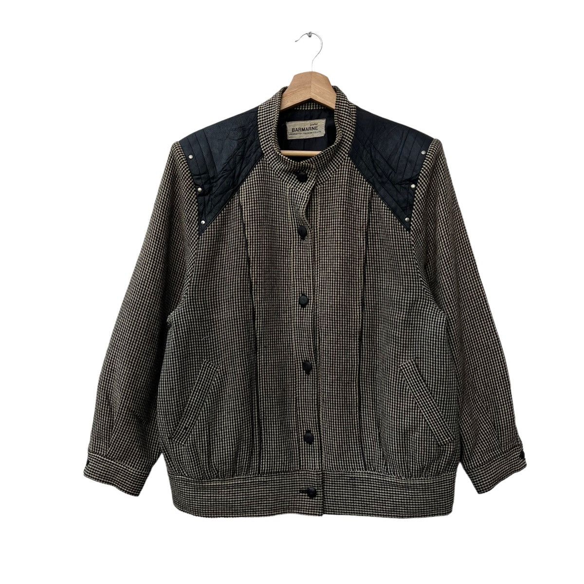 VINTAGE BARMARNE HERRINGBONE INSPIRED BY ISSEY MIYAKE JAPAN
