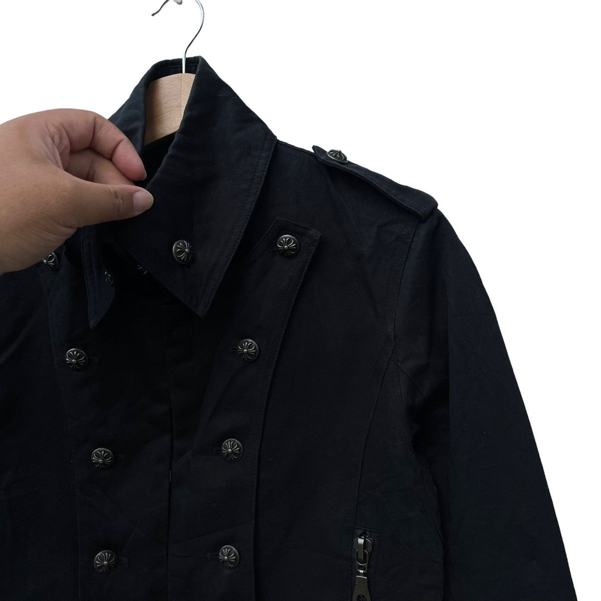 Hysteric Glamour PARACHUTE BIKER JACKET PLACE PLAN INSPIRED CHROME HEARTS Size US M / EU 48-50 / 2 - 5 Thumbnail