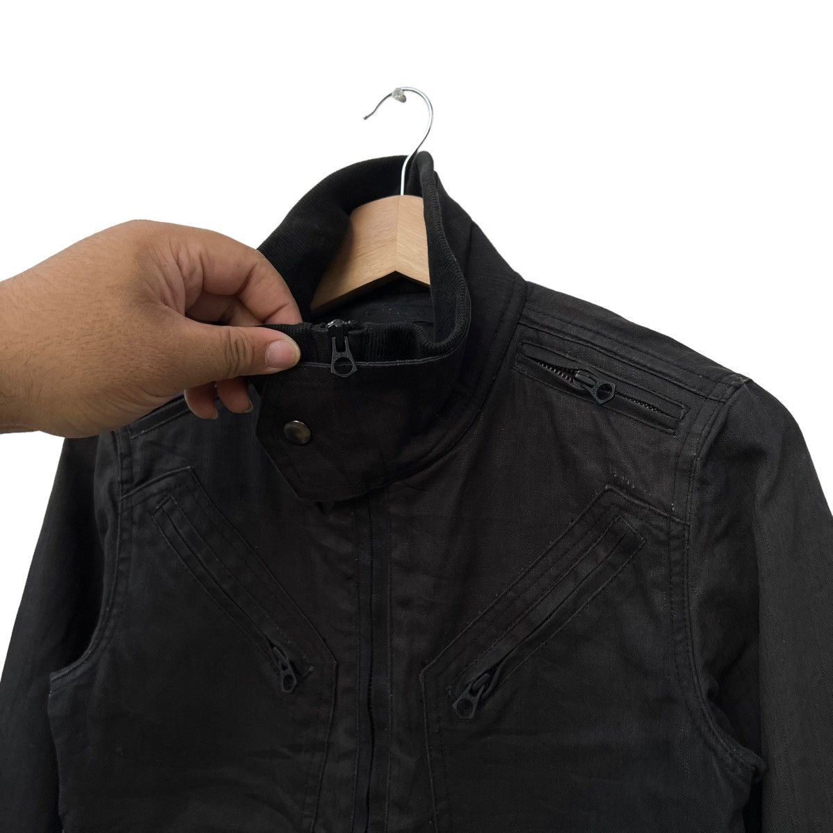 Japanese Brand VINTAGE BIKER PARACHUTE JACKET FUGA JAPAN PUNK STYLE Size S / US 4 / IT 40 - 9 Thumbnail