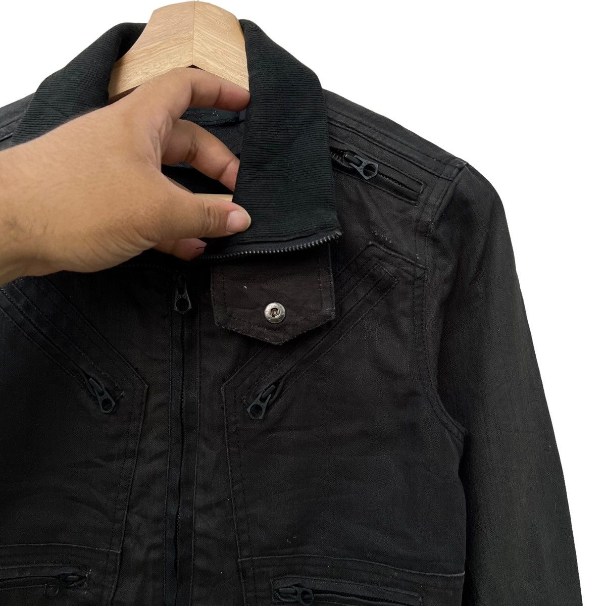 Japanese Brand VINTAGE BIKER PARACHUTE JACKET FUGA JAPAN PUNK STYLE Size S / US 4 / IT 40 - 5 Thumbnail