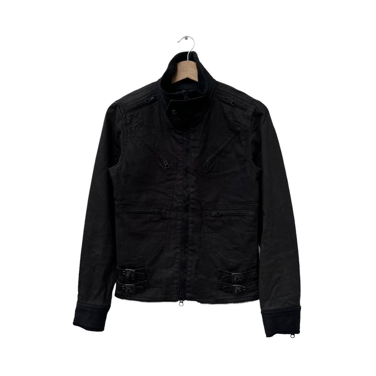 Japanese Brand VINTAGE BIKER PARACHUTE JACKET FUGA JAPAN PUNK STYLE Size S / US 4 / IT 40 - 8 Thumbnail