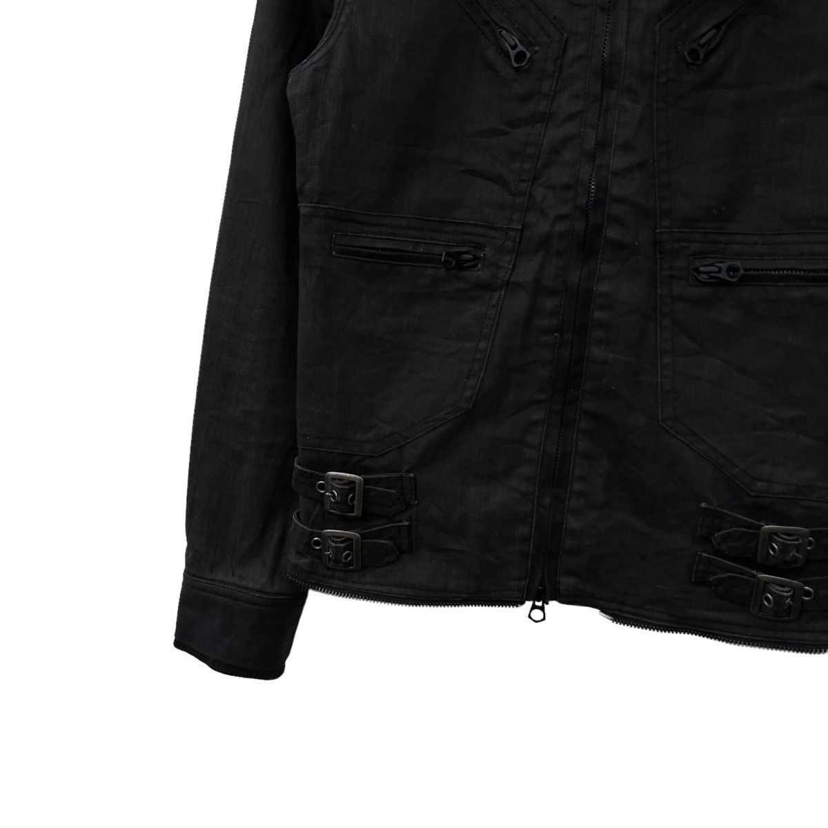 Japanese Brand VINTAGE BIKER PARACHUTE JACKET FUGA JAPAN PUNK STYLE Size S / US 4 / IT 40 - 4 Thumbnail