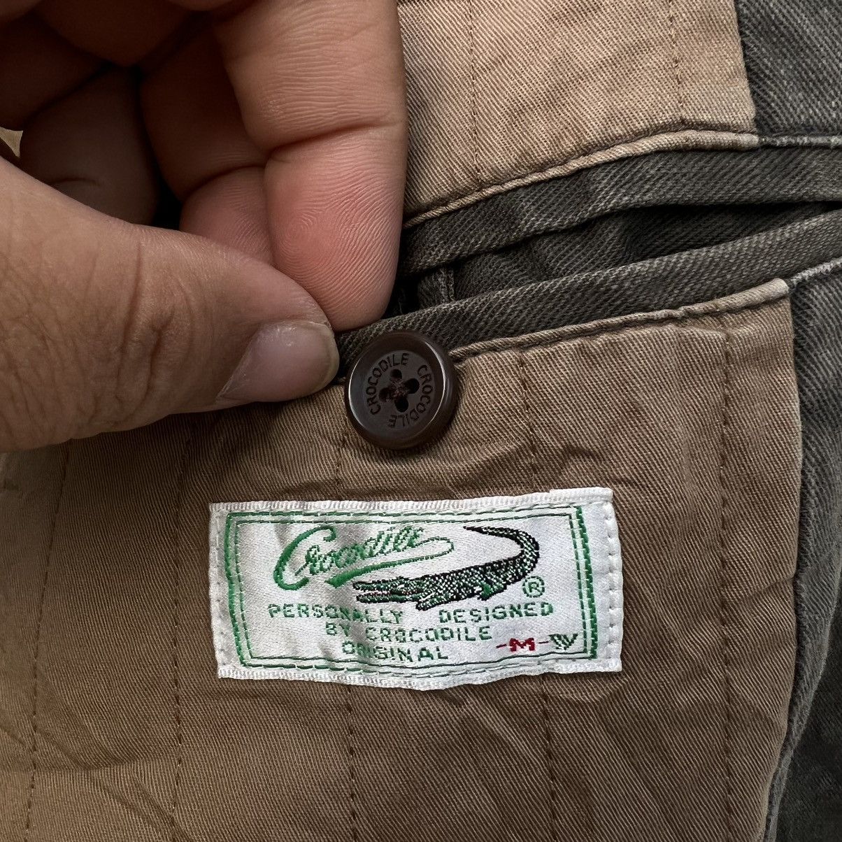 Japanese Brand VINTAGE HIKORY CHORE JACKET CROCODILE JAPAN Size US M / EU 48-50 / 2 - 11 Thumbnail
