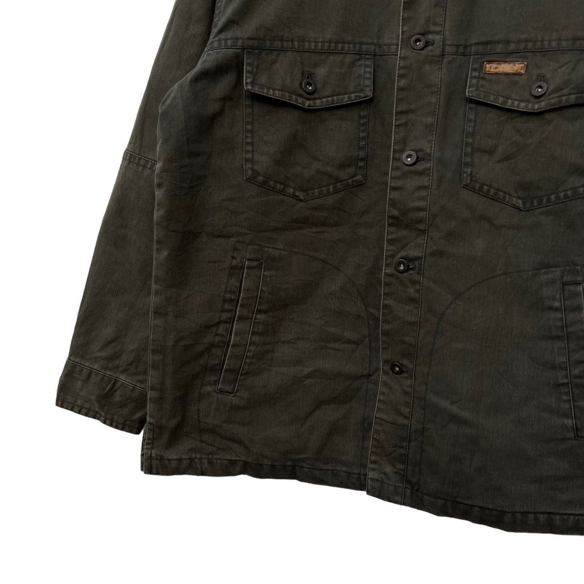 Japanese Brand VINTAGE HIKORY CHORE JACKET CROCODILE JAPAN Size US M / EU 48-50 / 2 - 4 Thumbnail