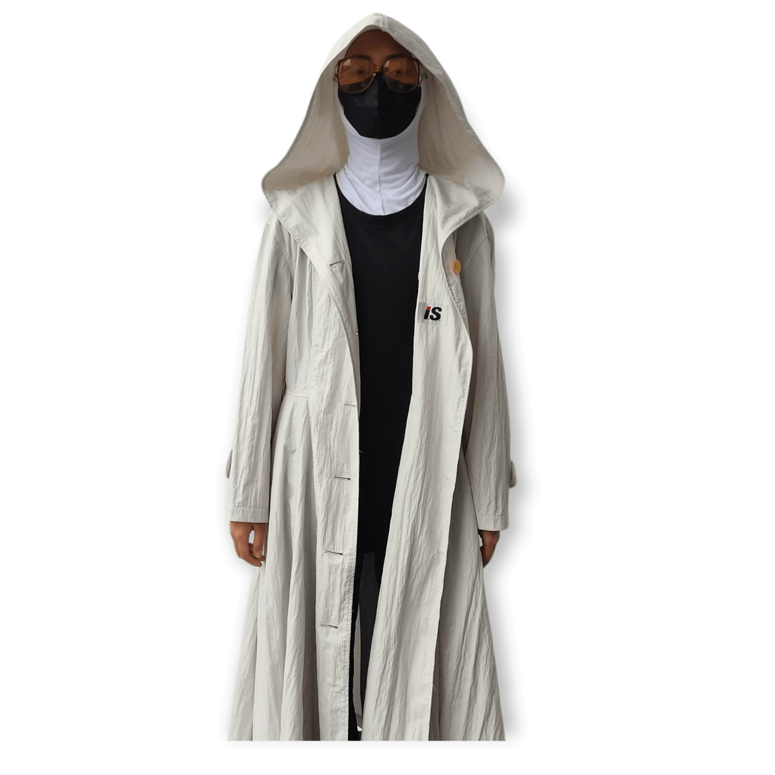 Issey Miyake × Tsumori Chisato Vtg 80s Issey Miyake i.S Windcoat Light Hooded Jacket Size M / US 6-8 / IT 42-44 - 2 Thumbnail