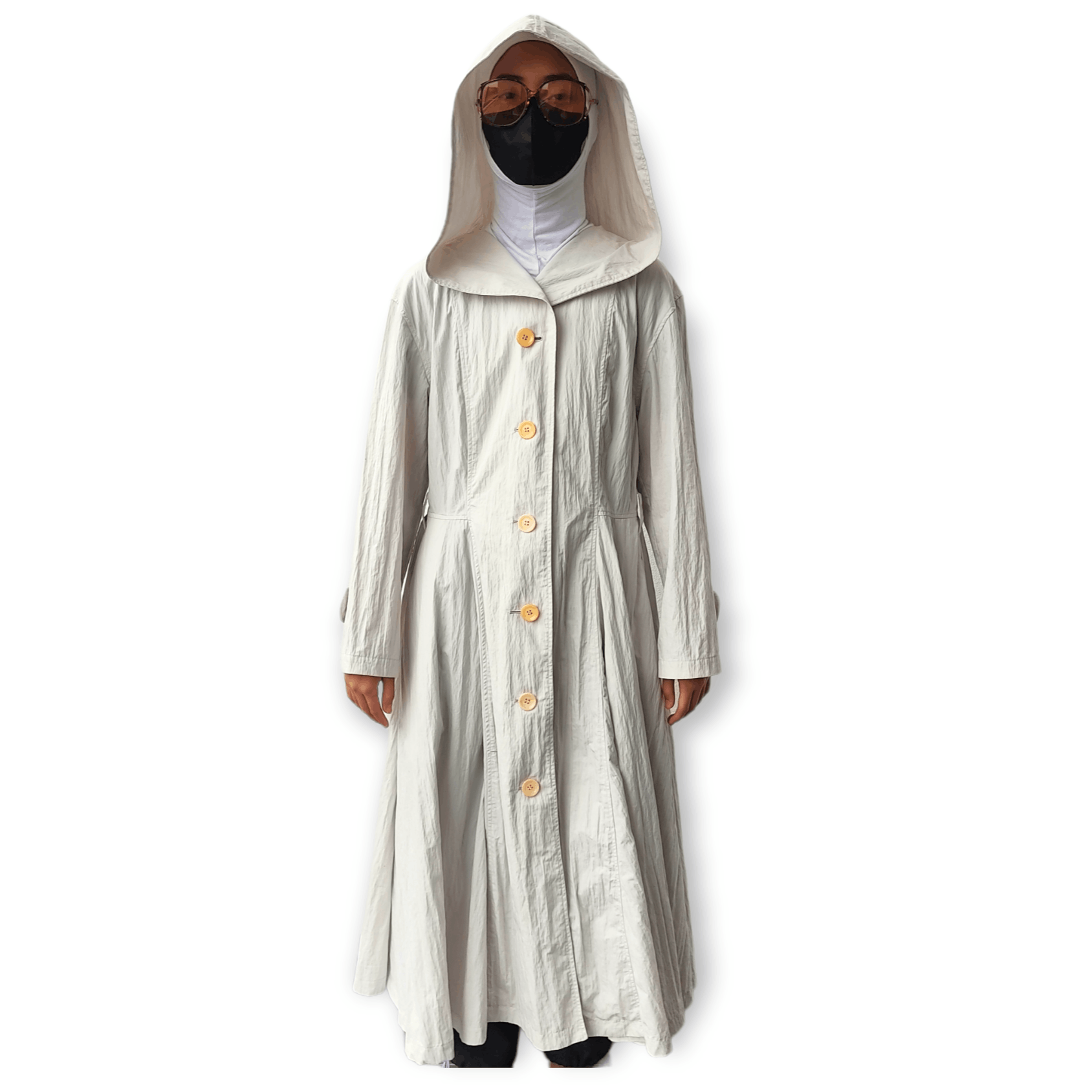 Issey Miyake × Tsumori Chisato Vtg 80s Issey Miyake i.S Windcoat Light Hooded Jacket Size M / US 6-8 / IT 42-44 - 1 Thumbnail