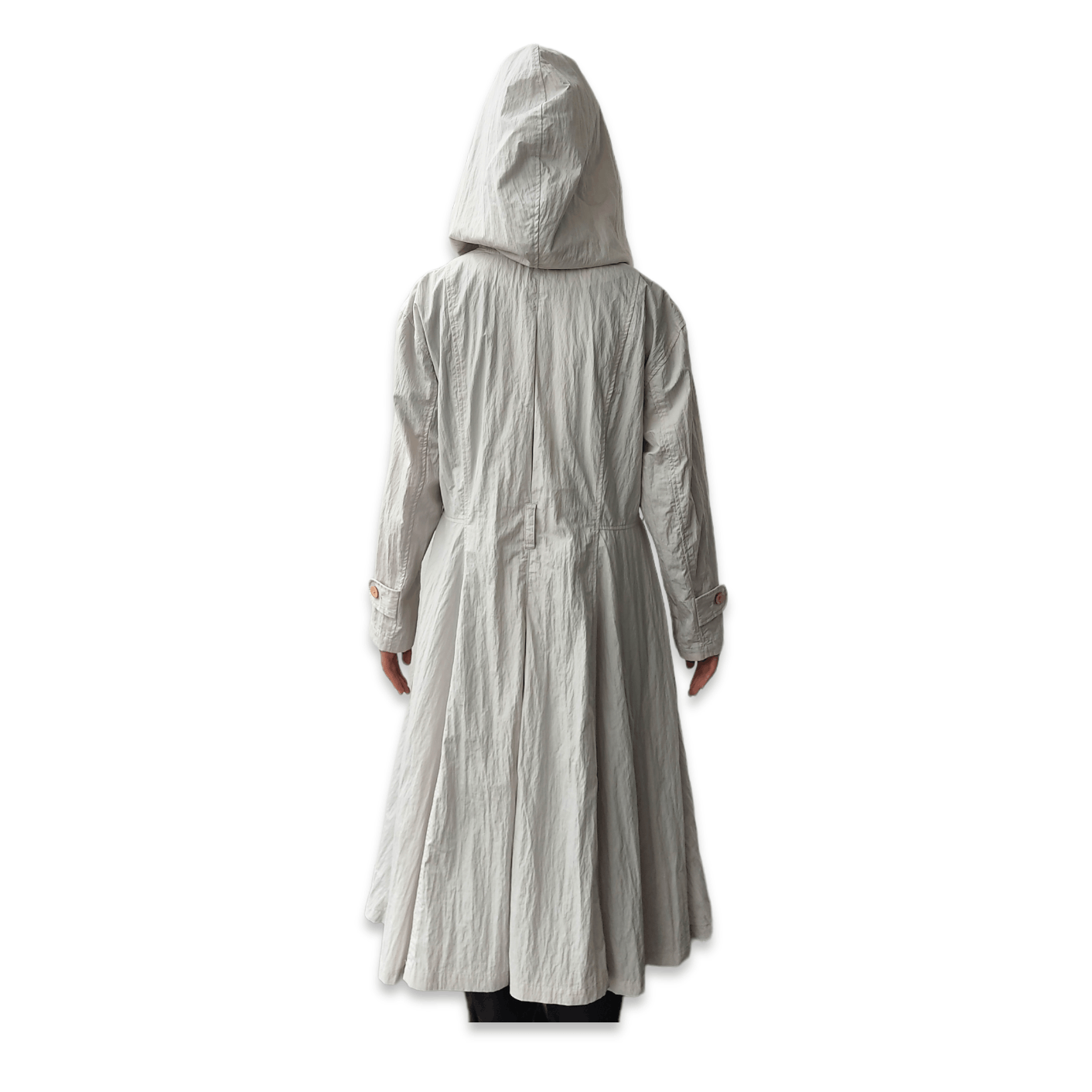 Issey Miyake × Tsumori Chisato Vtg 80s Issey Miyake i.S Windcoat Light Hooded Jacket Size M / US 6-8 / IT 42-44 - 5 Thumbnail
