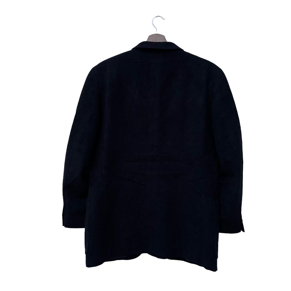 Burberry VINTAGE BURBERRY LONDON HERRINGBONE WOOL DOUBLE BREAST Size US L / EU 52-54 / 3 - 6 Thumbnail