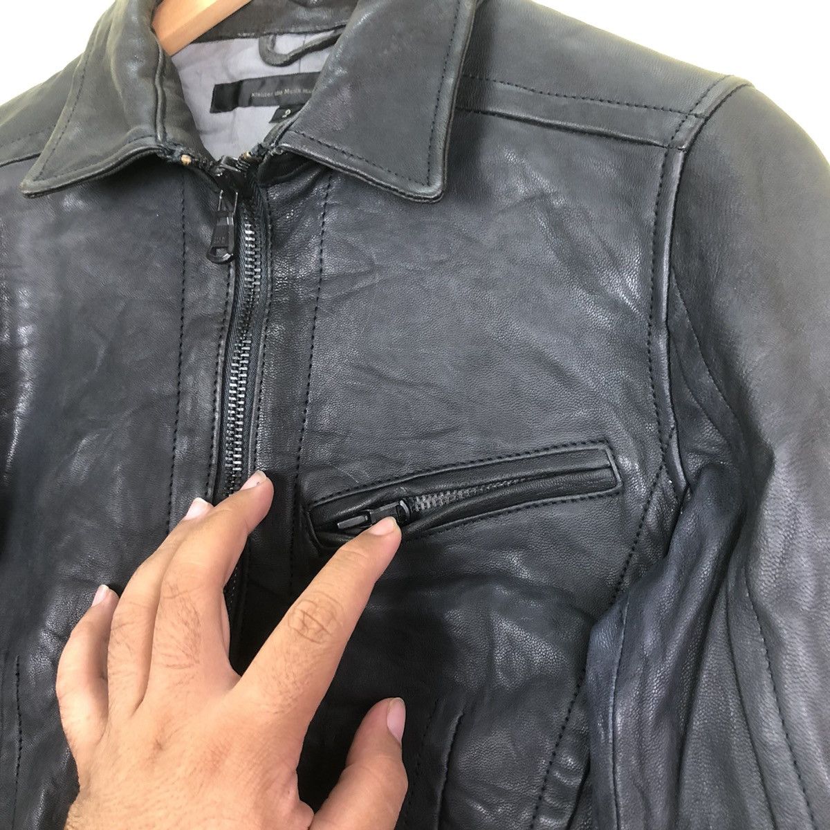 Japanese Brand 💥LAST DROP💥Tactical Parachute Leather Jacket Schlussel Size US M / EU 48-50 / 2 - 4 Thumbnail