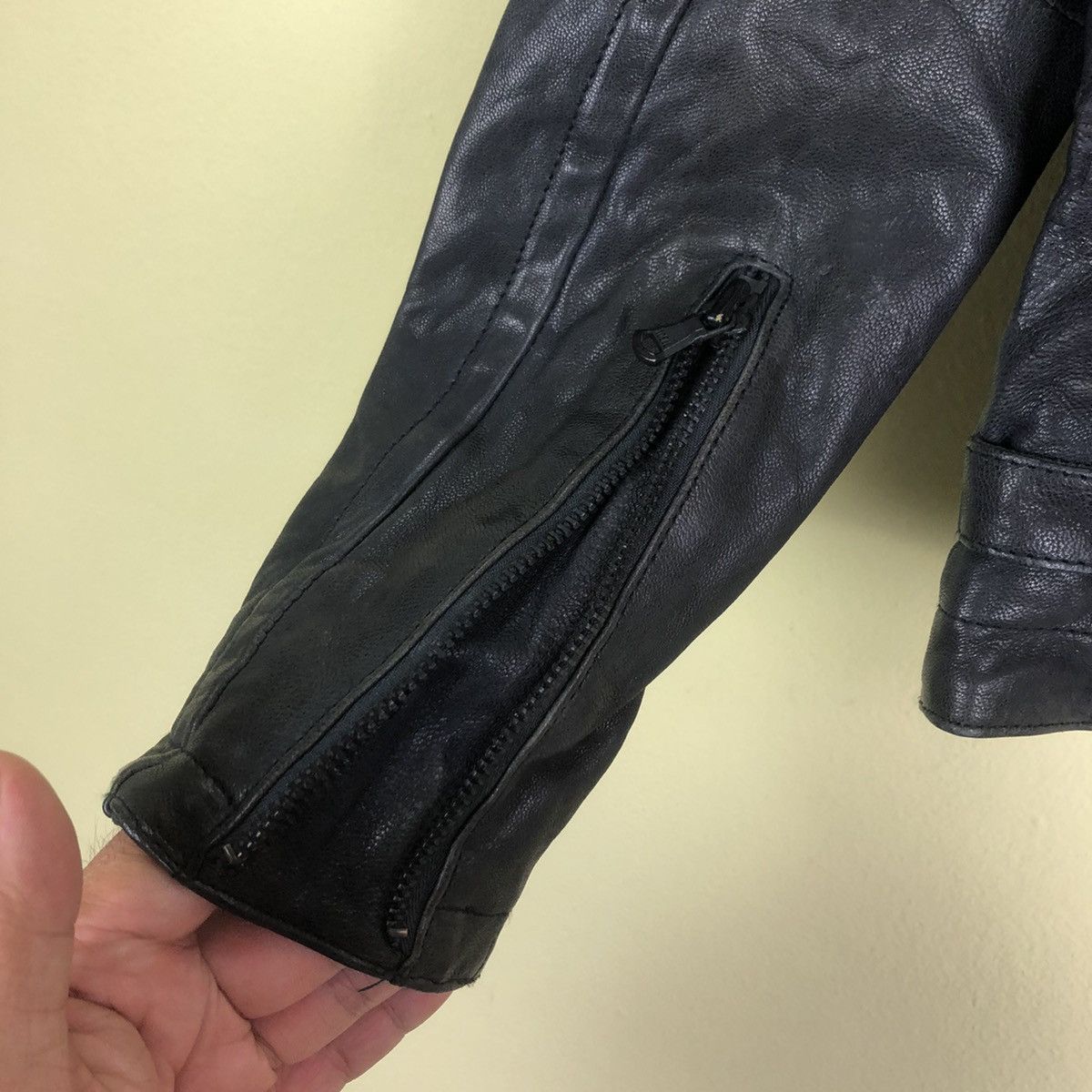 Japanese Brand 💥LAST DROP💥Tactical Parachute Leather Jacket Schlussel Size US M / EU 48-50 / 2 - 9 Thumbnail