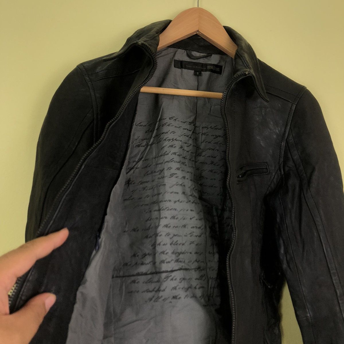 Japanese Brand 💥LAST DROP💥Tactical Parachute Leather Jacket Schlussel Size US M / EU 48-50 / 2 - 15 Thumbnail