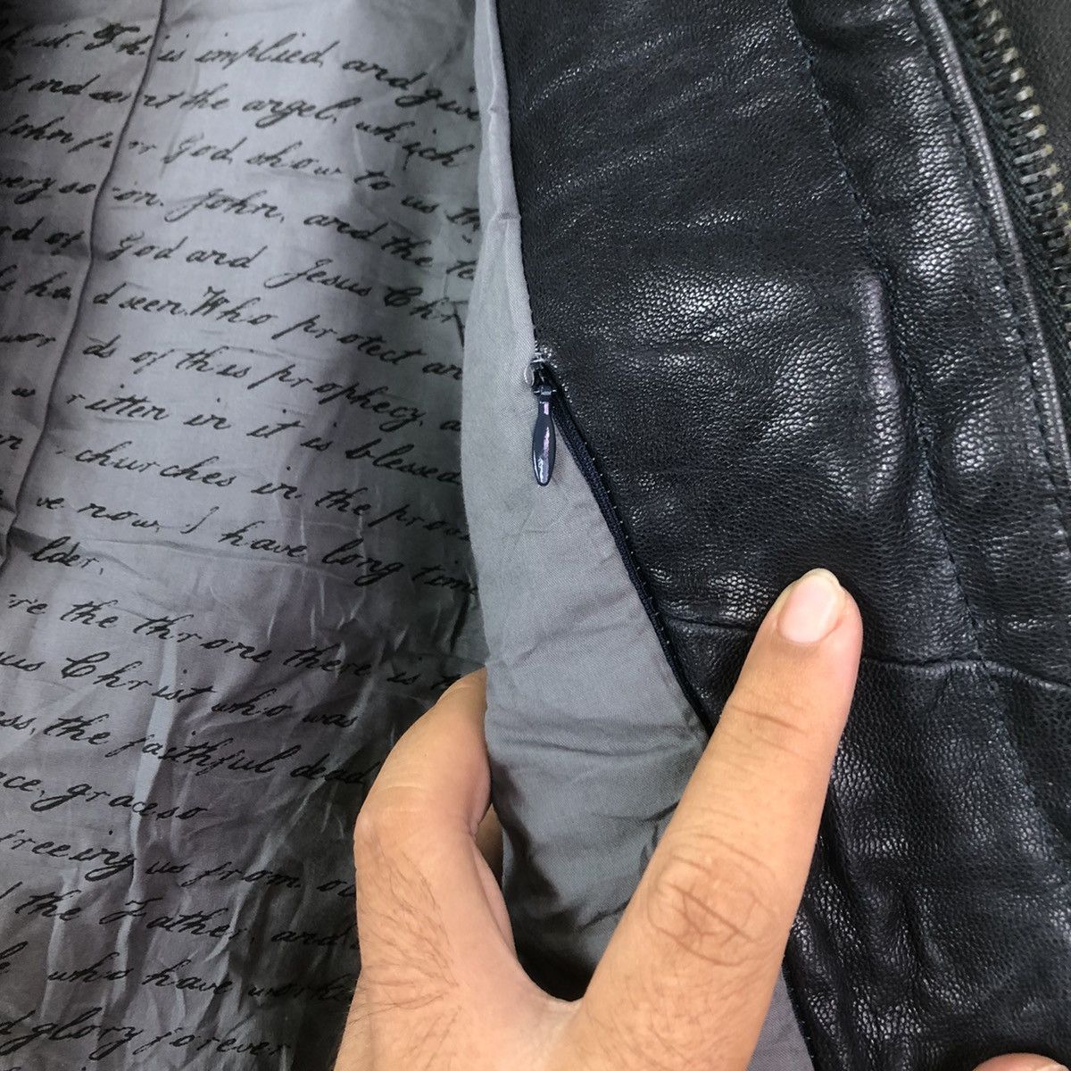 Japanese Brand 💥LAST DROP💥Tactical Parachute Leather Jacket Schlussel Size US M / EU 48-50 / 2 - 13 Thumbnail